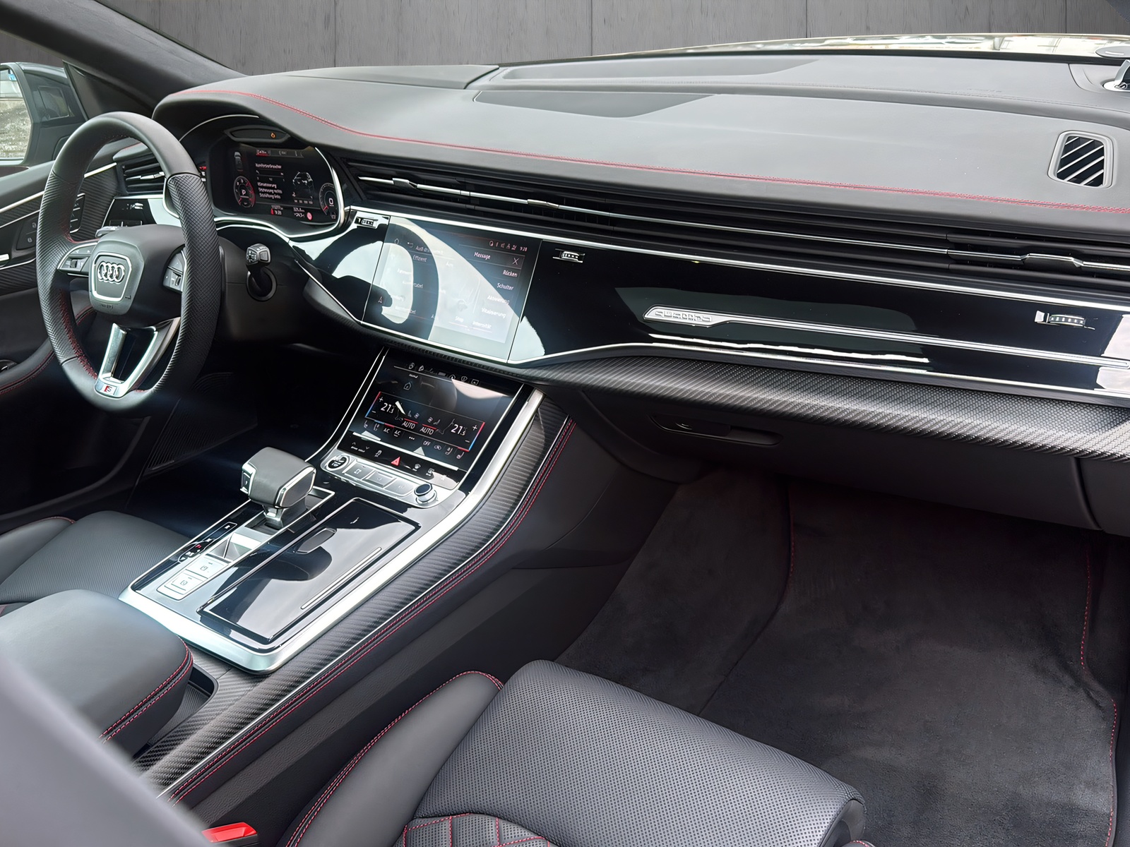 AUDI Q8 SUV TDI quattro 210 kW tiptronic*B&O Sound Advanced, 23"ABT Alu, AHK, Standheizung, Np;174'500.-Fr. (5-Jahre Garantie)-image-8