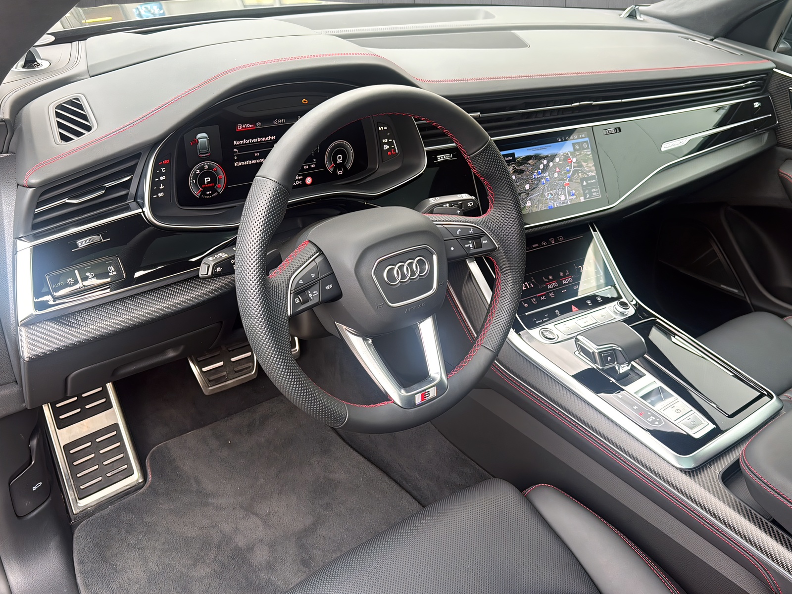 AUDI Q8 SUV TDI quattro 210 kW tiptronic*B&O Sound Advanced, 23"ABT Alu, AHK, Standheizung, Np;174'500.-Fr. (5-Jahre Garantie)-image-7