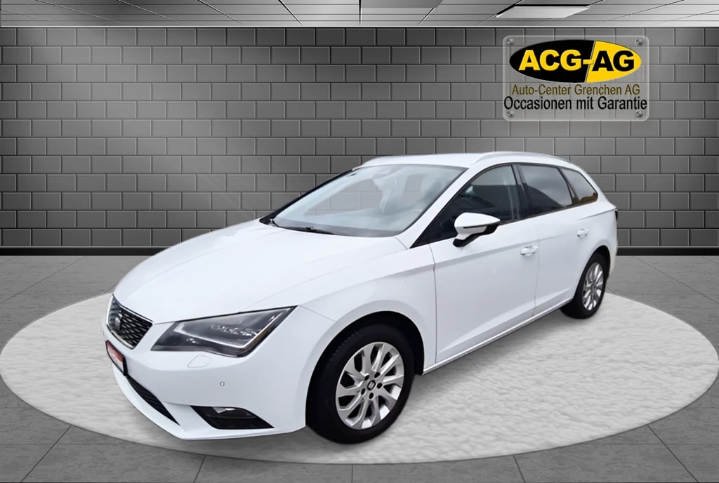 SEAT Leon ST 2.0 TDI Style DSG ** Alcantara-Leder ** Navigation ** Abstandsregelsysteme ** PDC ** Frisch Ab MFK & Service **-image-2
