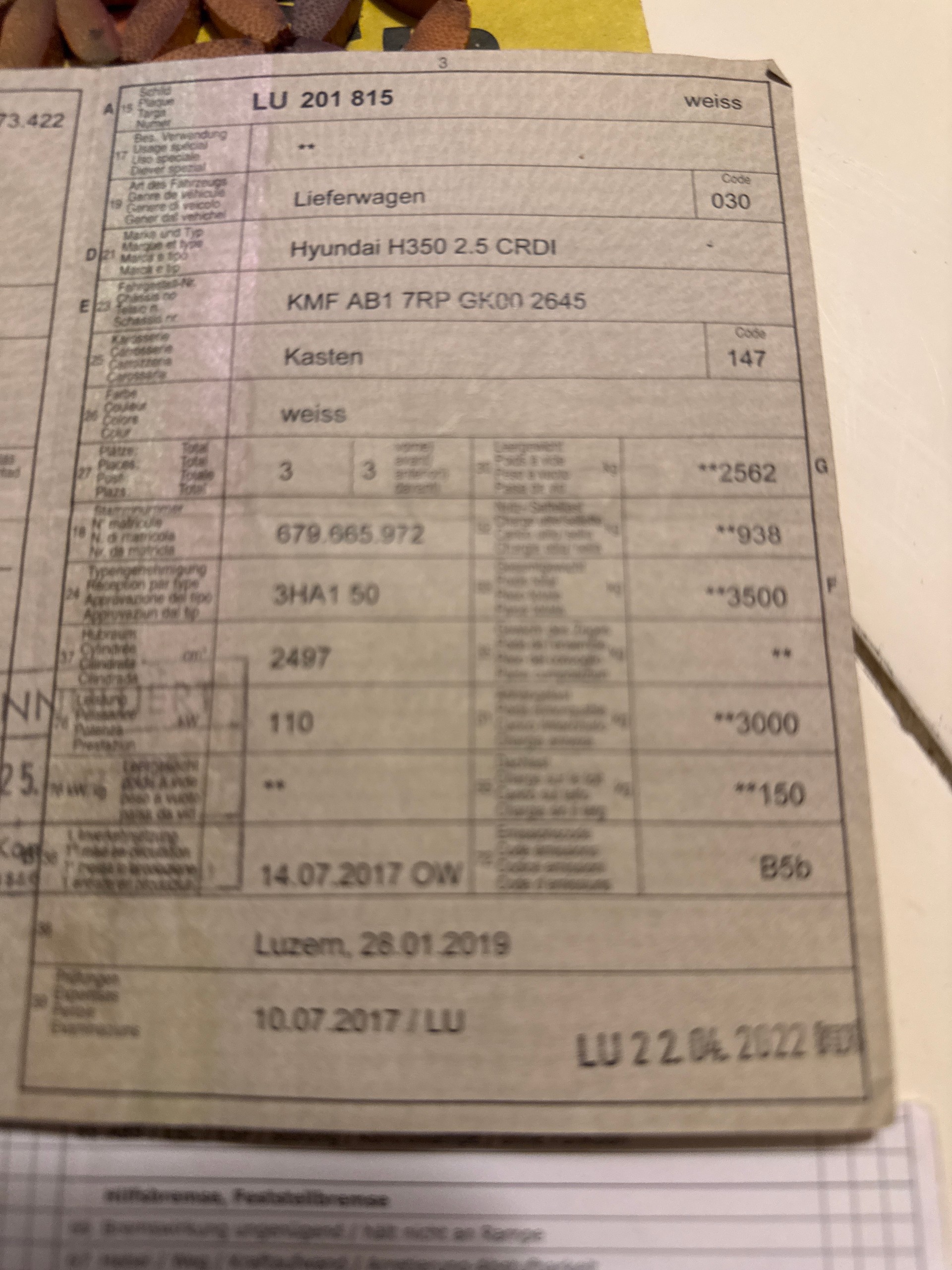 HYUNDAI H350 2.5 CRDi Amplia L2-image-9