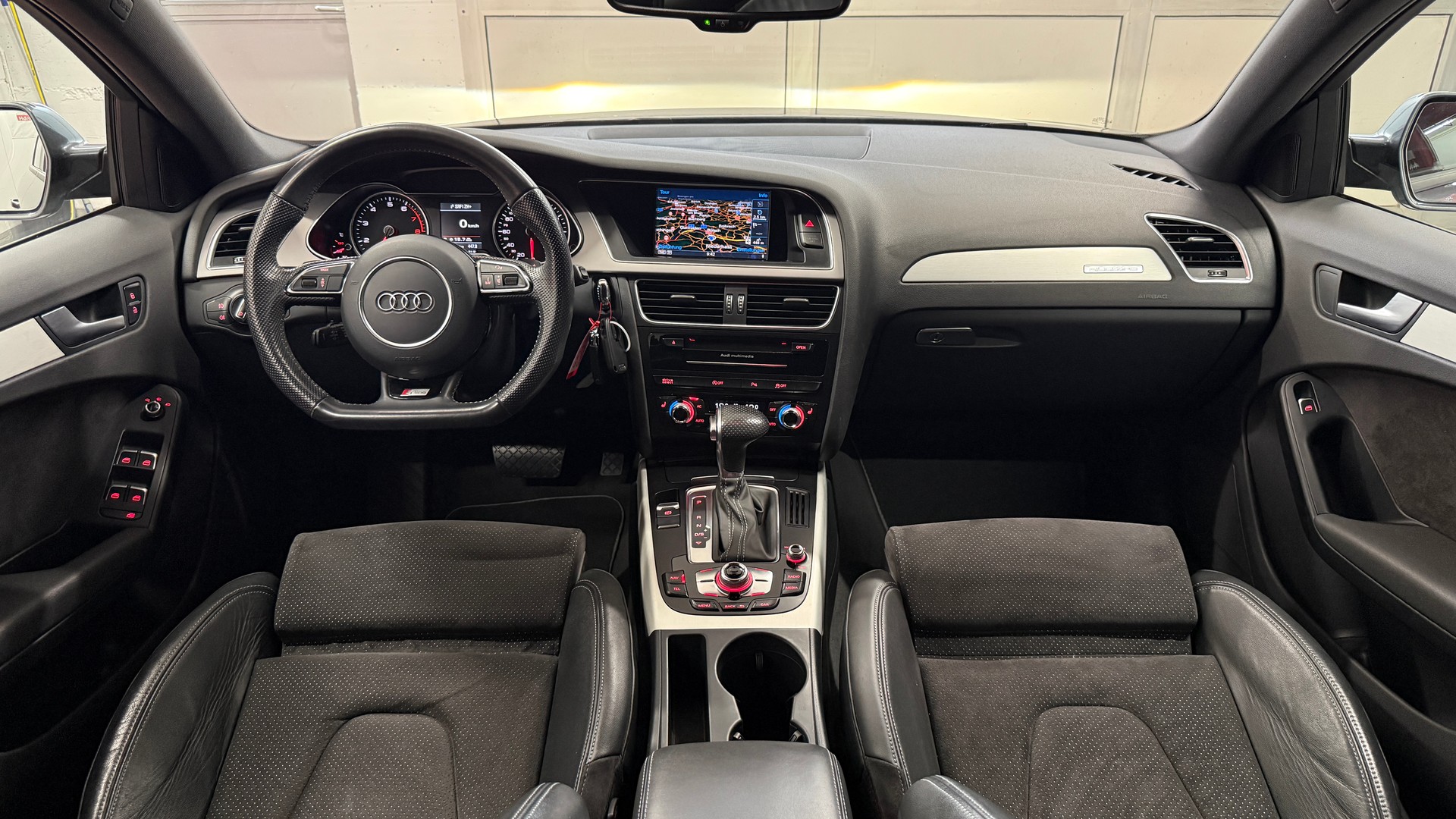 AUDI A4 Avant 2.0 TFSI quattro s-tronic S-Line/aus 1 Hand/Audi Service/mit Abstandsregler/DAB/8F, 1 J. / 20000km Garantie-image-16