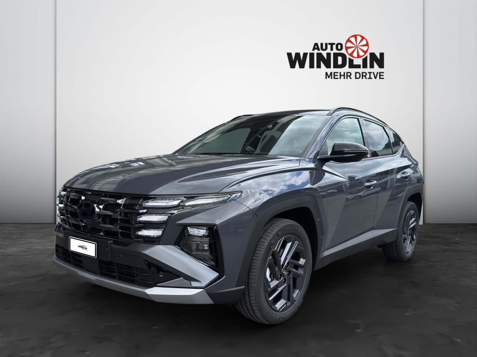 HYUNDAI Tucson 1.6 T-GDi HEV Origo Blackline 4WD MY27-image-1