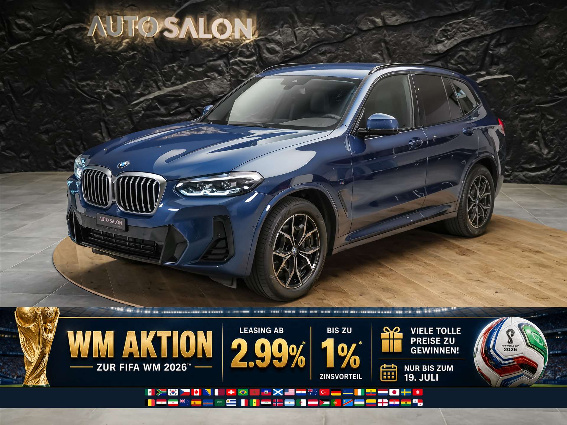 BMW X3 20i xDrive M Sport*Werksgarantie Sitzheizung*Anhängerkupplung*