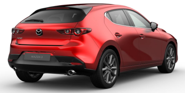 MAZDA 3 Hatchback SKYACTIV-G M Hybrid 140 Exclusive Line Automat-image-4