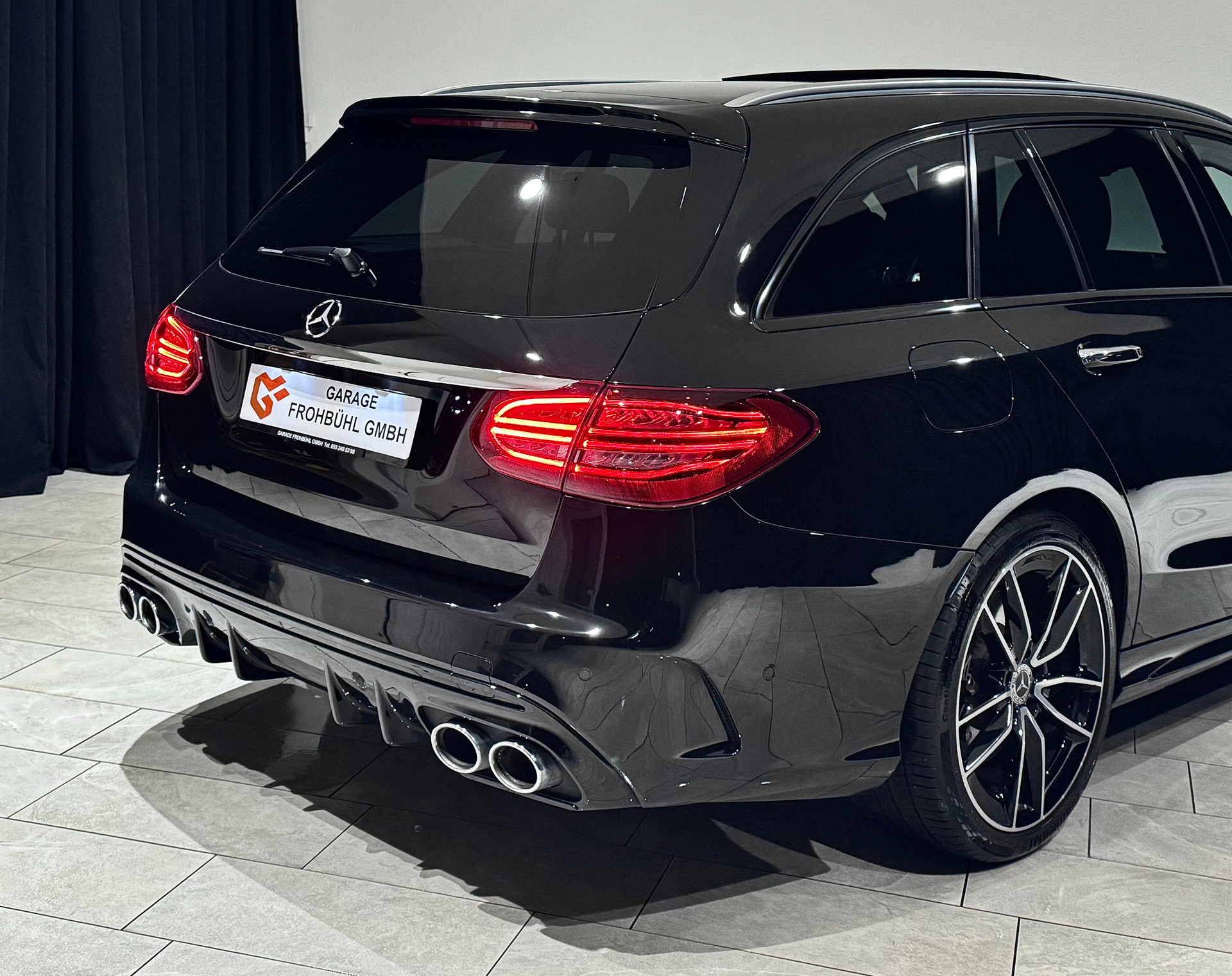 MERCEDES-BENZ C 43 AMG 4Matic 9G-Tronic | CH | Gratis Service |-image-7