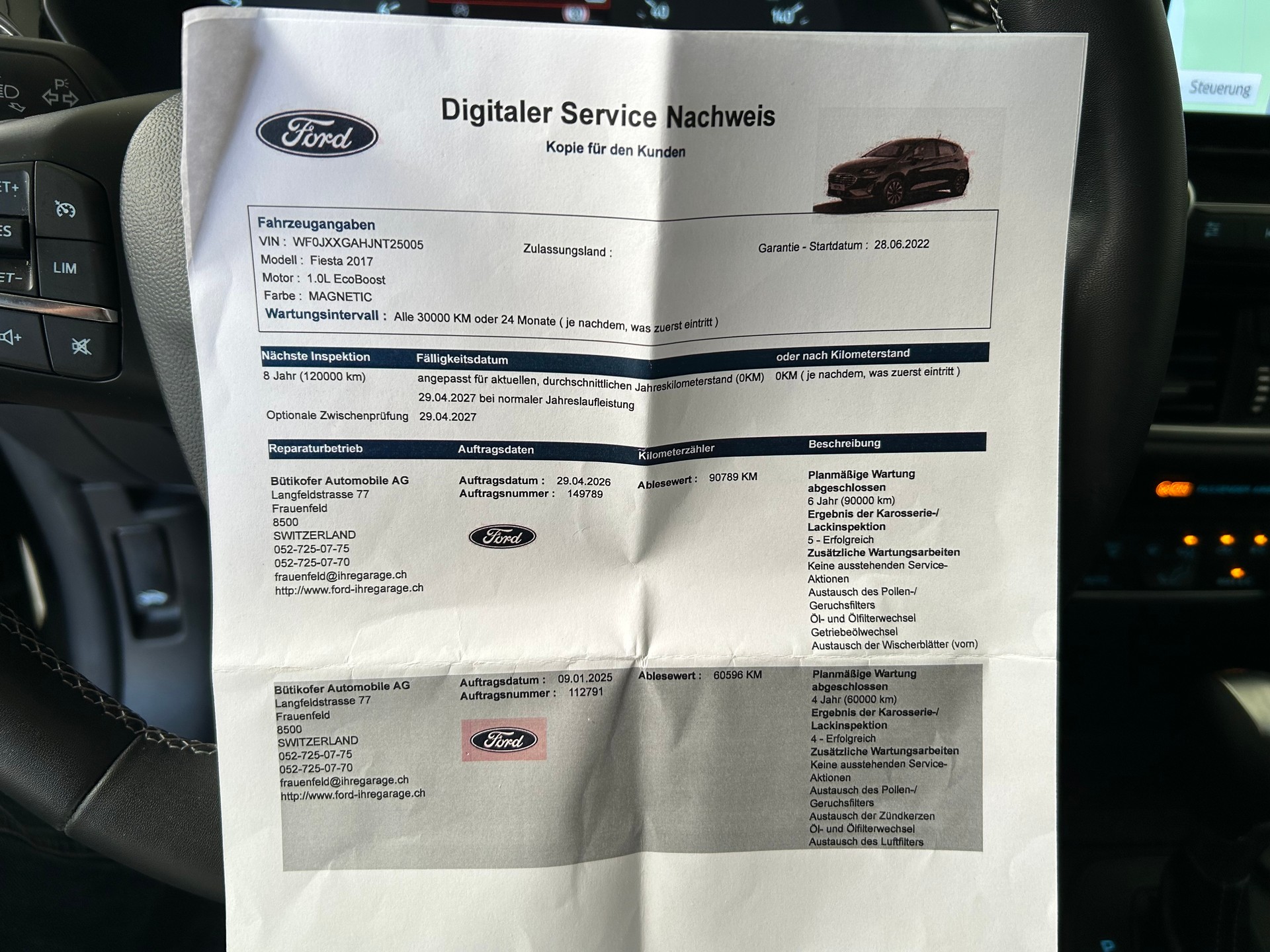 FORD Fiesta 1.0 SCTi MHEV Titanium Automat-image-14