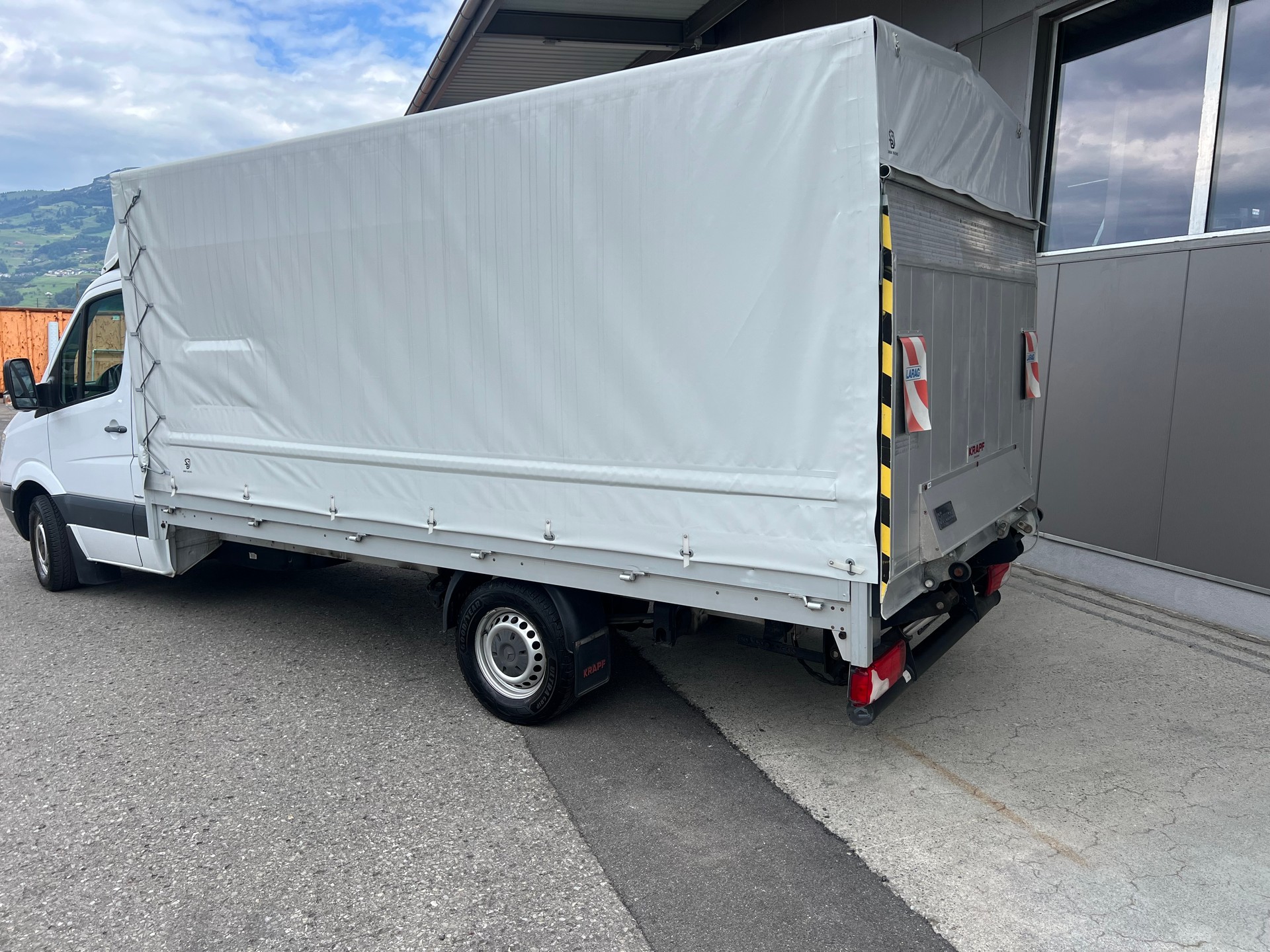 MERCEDES-BENZ Sprinter 313 CDI Lang *** Brücke mit Hebebühne * Klima * frisch ab MFK * 1 Jahr Garantie möglich ***-image-4
