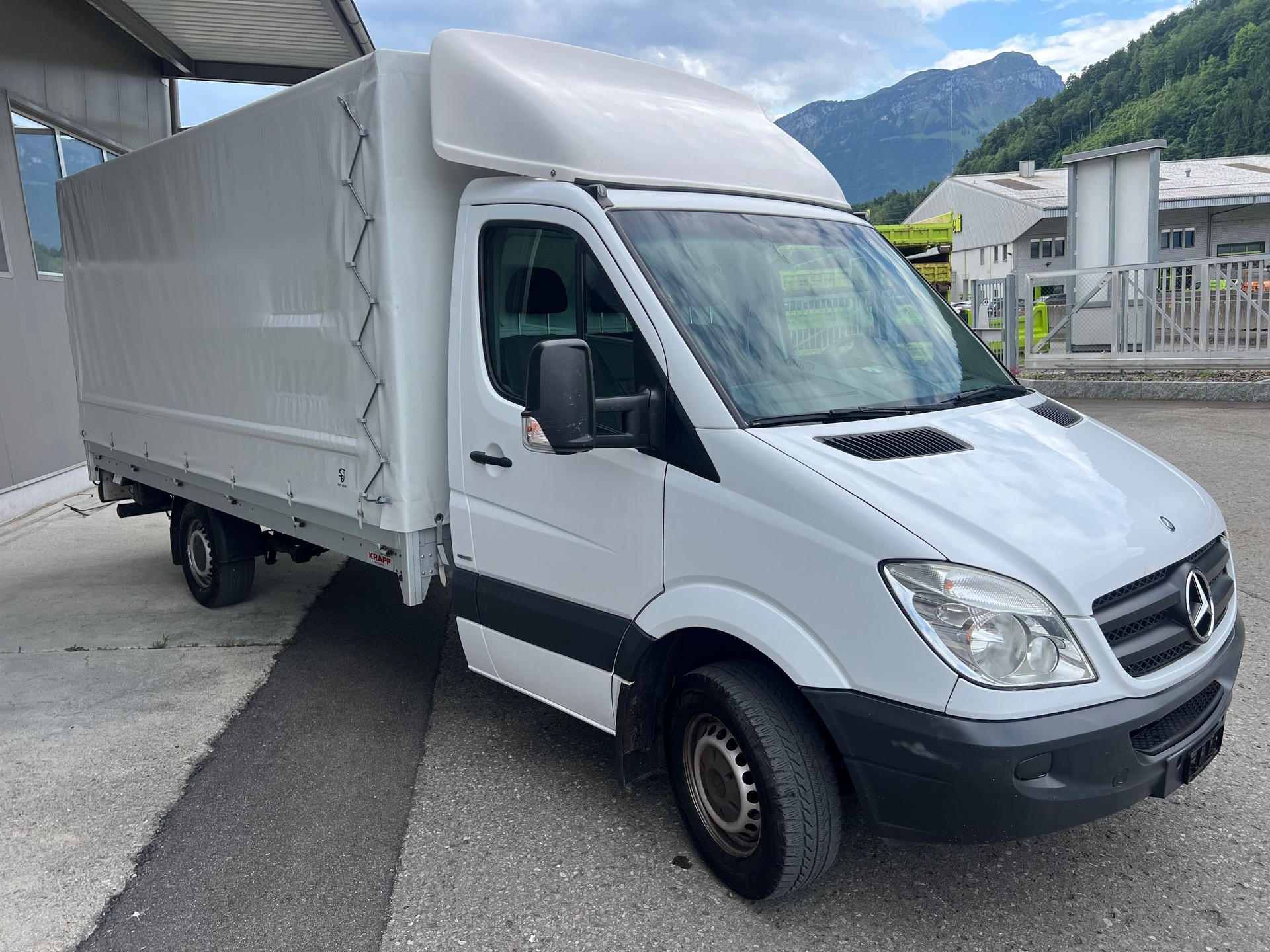 MERCEDES-BENZ Sprinter 313 CDI Lang *** Brücke mit Hebebühne * Klima * frisch ab MFK * 1 Jahr Garantie möglich ***-image-3
