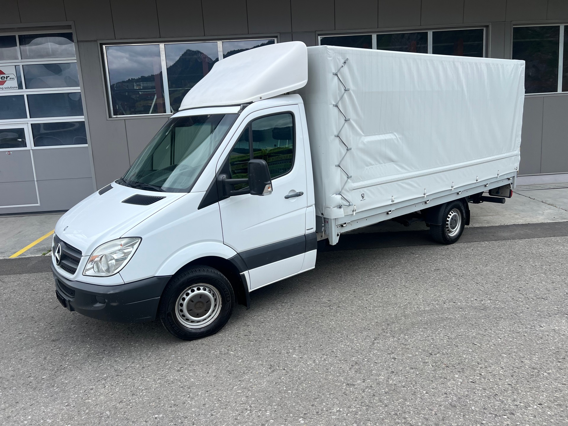 MERCEDES-BENZ Sprinter 313 CDI Lang *** Brücke mit Hebebühne * Klima * frisch ab MFK * 1 Jahr Garantie möglich ***-image-0