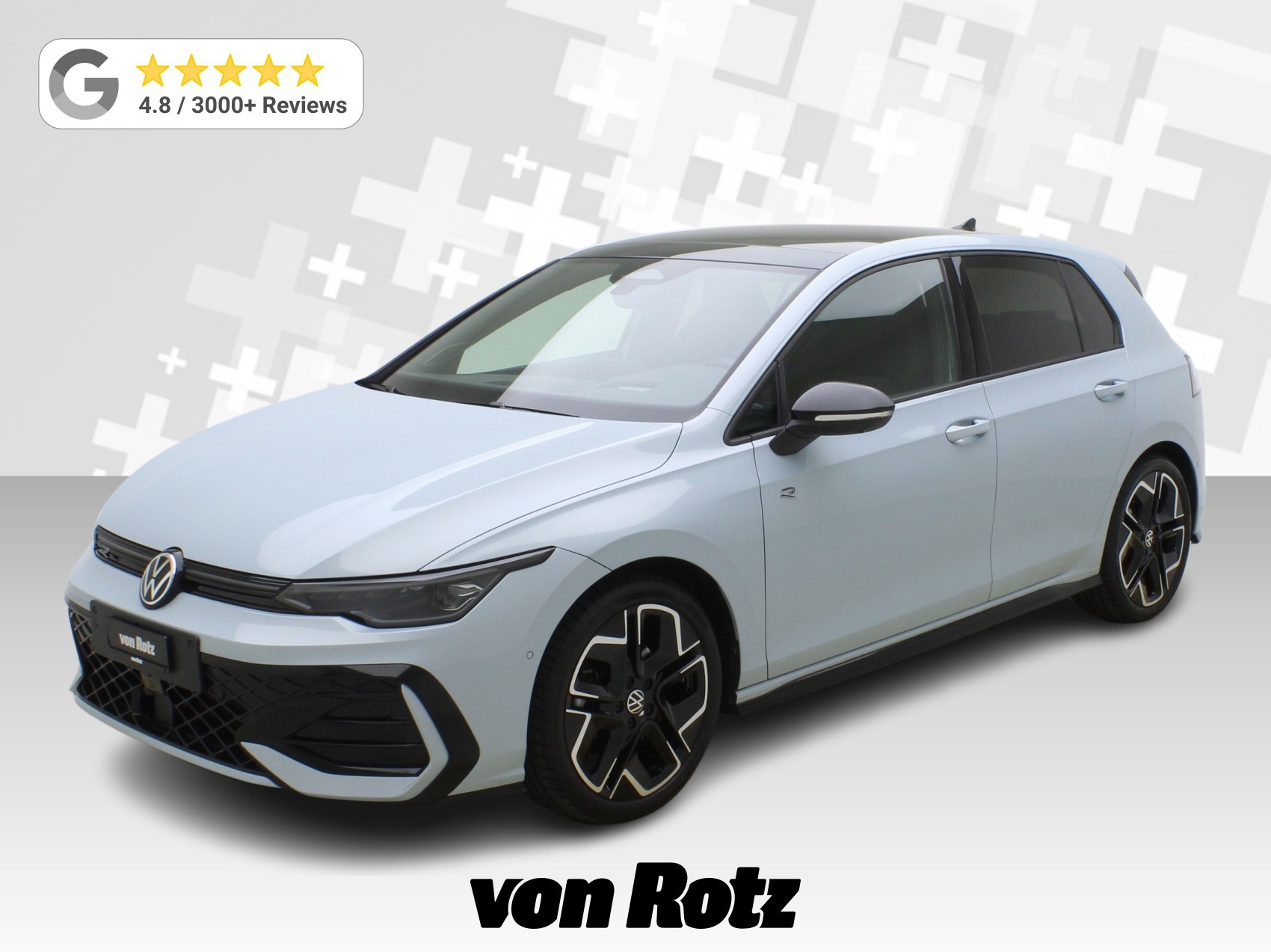 VW Golf 8.5 2.0 TSI DSG R-Line Black Style 4Motion **VW Werksgarantie bis 12/2030**-image-0