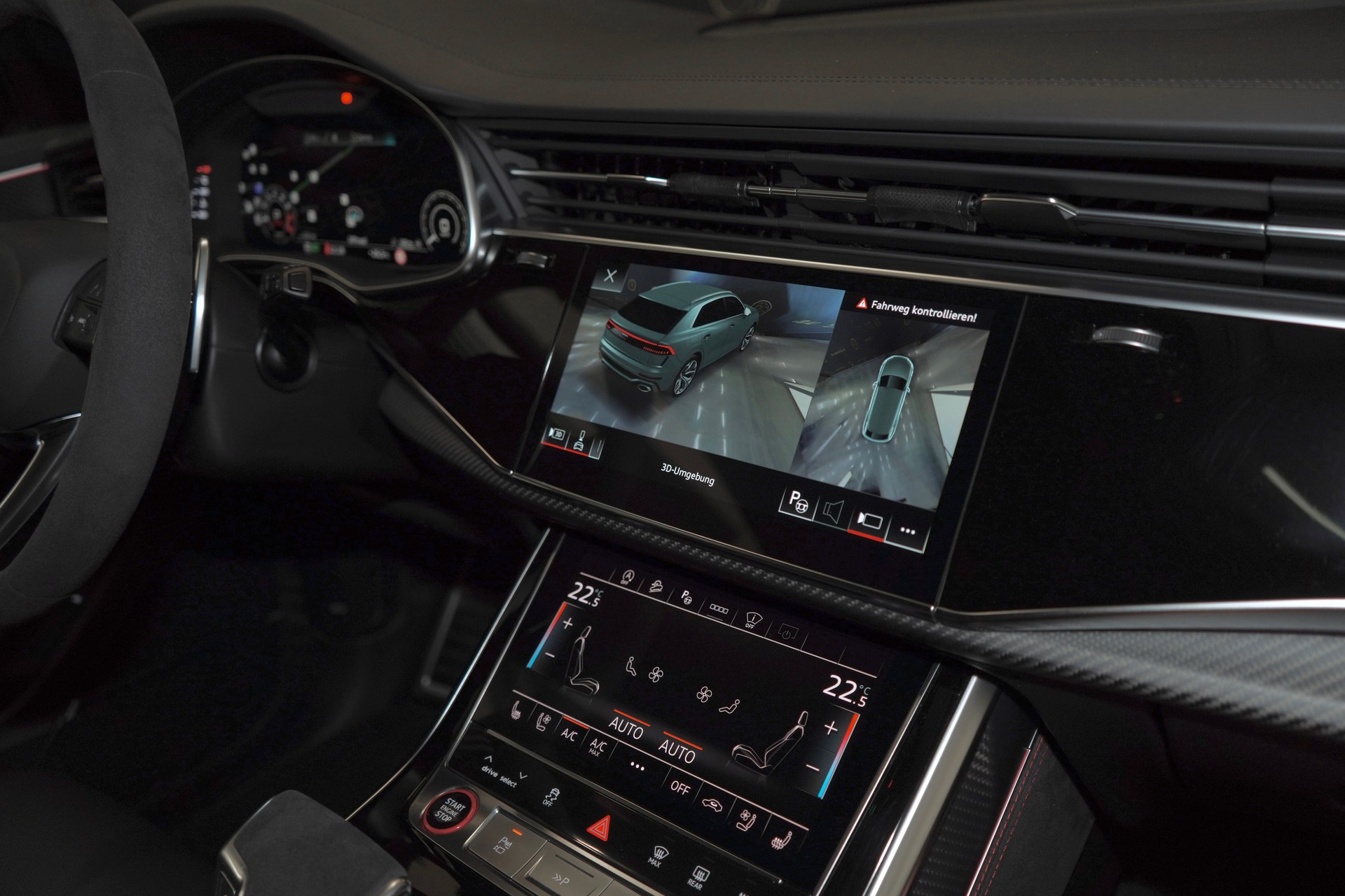AUDI RSQ8 quattro tiptronic * Werksgarantie bis 2027, Head-UP Display, Massagesitz, 360 Kamera, Spurassist, Abstandregler, Allblack *-image-4
