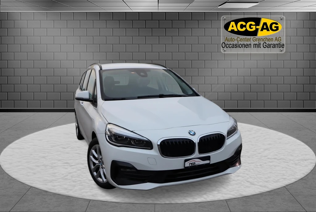 BMW 218d xDrive Gran Tourer Steptronic ** Fleet Package ** Anh-Kupplung ** Gr.Navi ** Parkhilfe v+h **-image-0