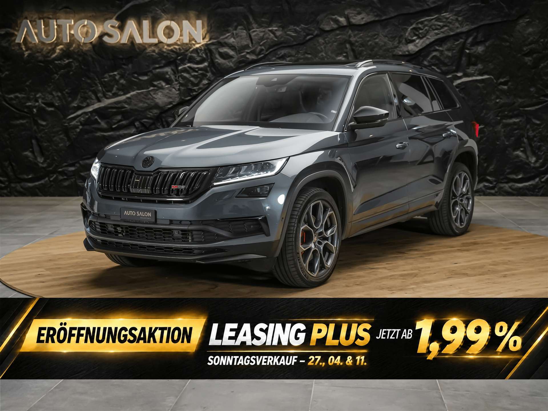 SKODA Kodiaq 2.0 Bi-TDI SCR RS 4x4 DSG *CH Fahrzeug*7 Plätzer*Panorama*Standheizung*-image-0