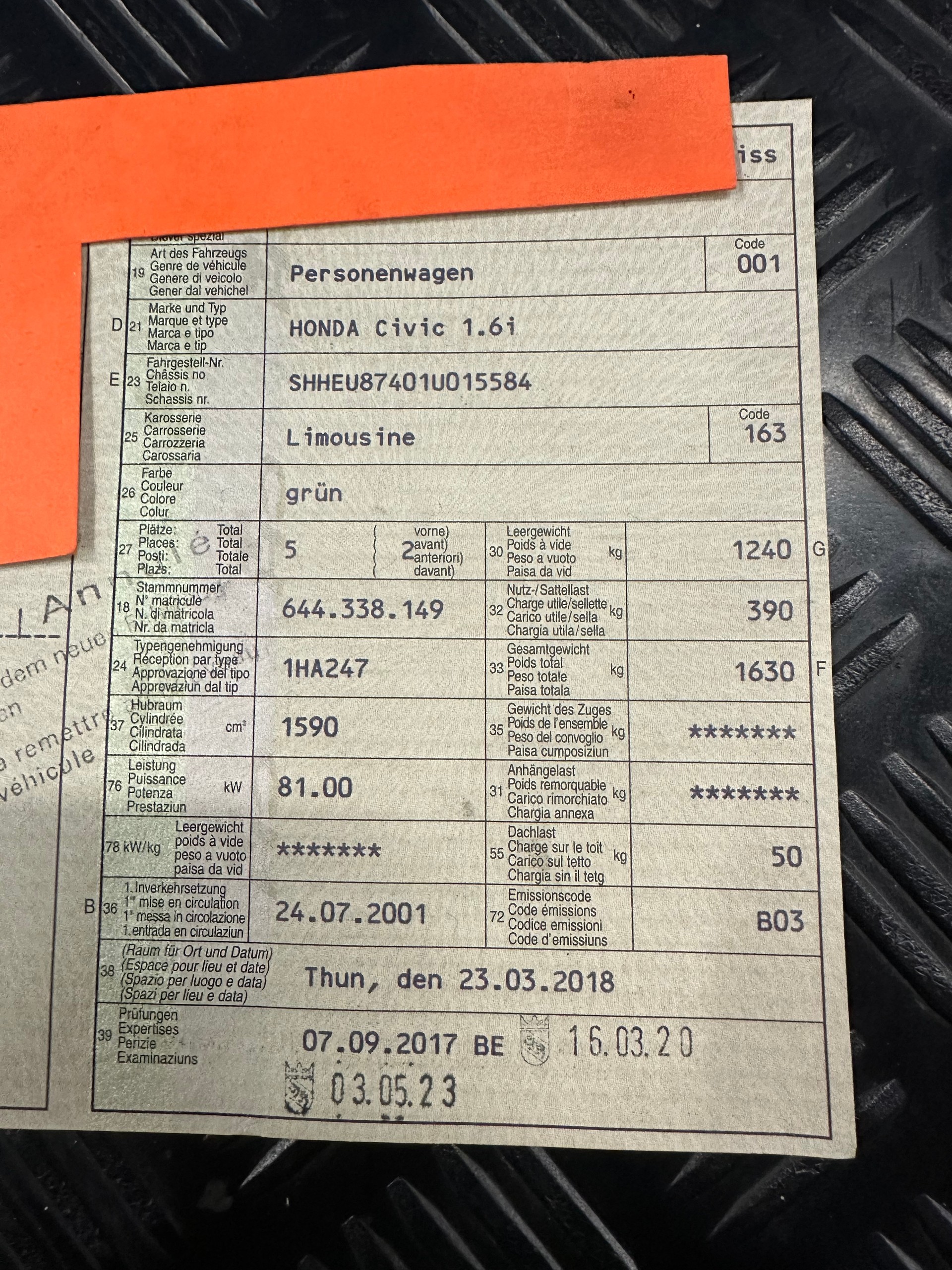 HONDA Civic 1.6i LS FIXPREIS-image-18