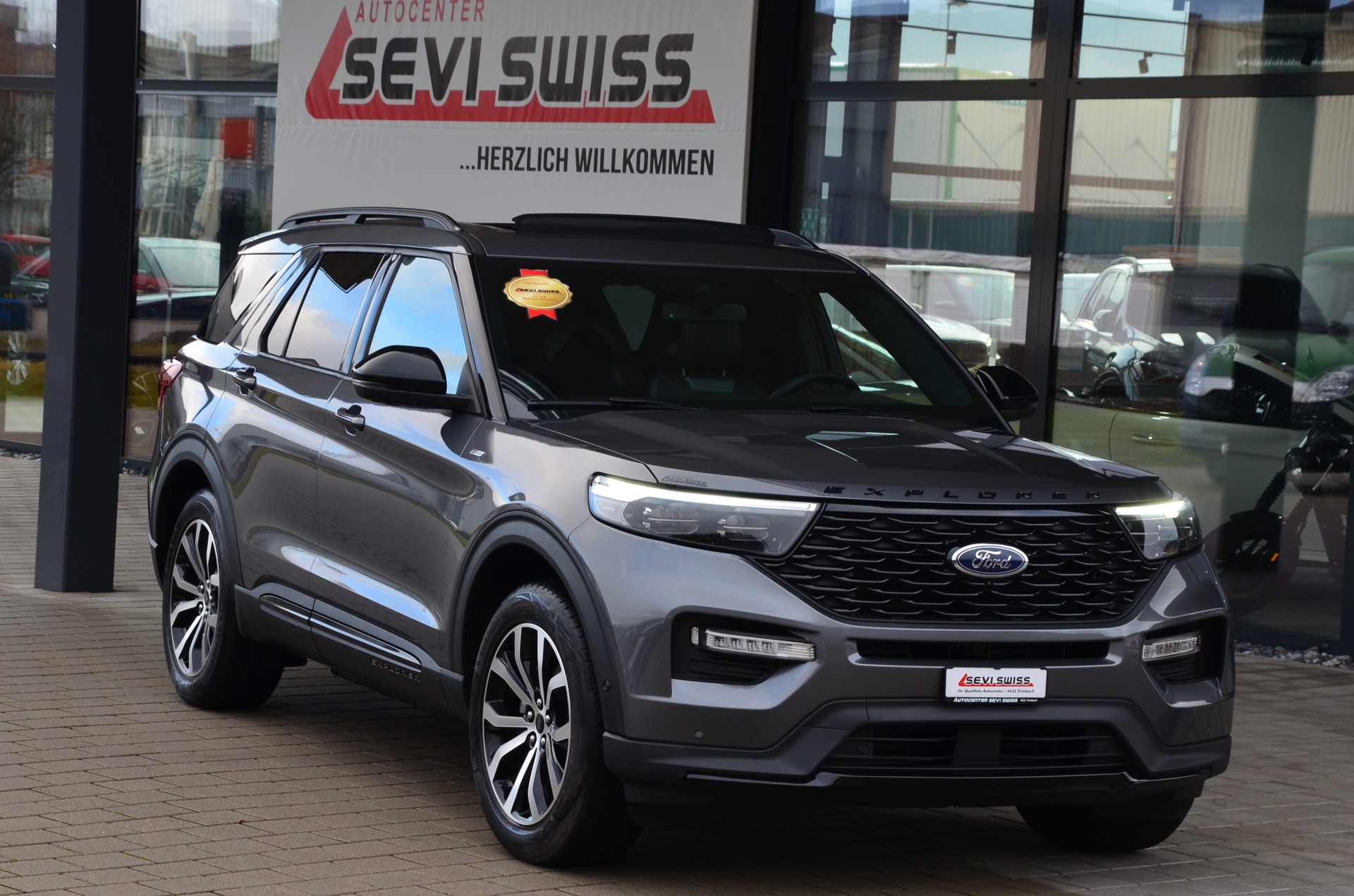 FORD Explorer 3.0 EcoB. Plug-in-Hybrid ST-Line 4WD Aut.*Frisch ab MFK,Werksgarantie bis 14.03.2027 oder 100'000km*