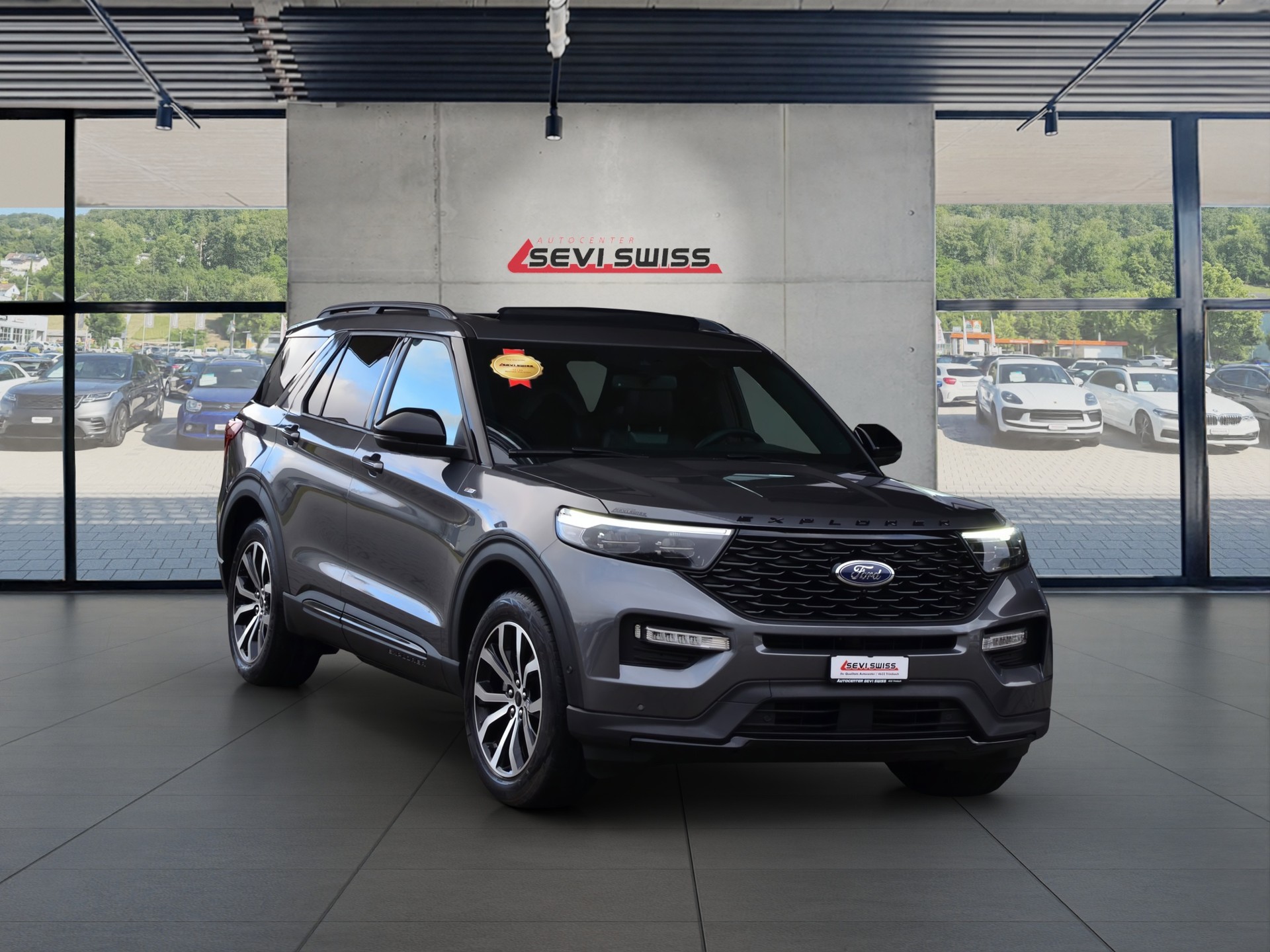 FORD Explorer 3.0 EcoB. Plug-in-Hybrid ST-Line 4WD Aut.*Frisch ab MFK,Werksgarantie bis 14.03.2027 oder 100'000km*-image-0