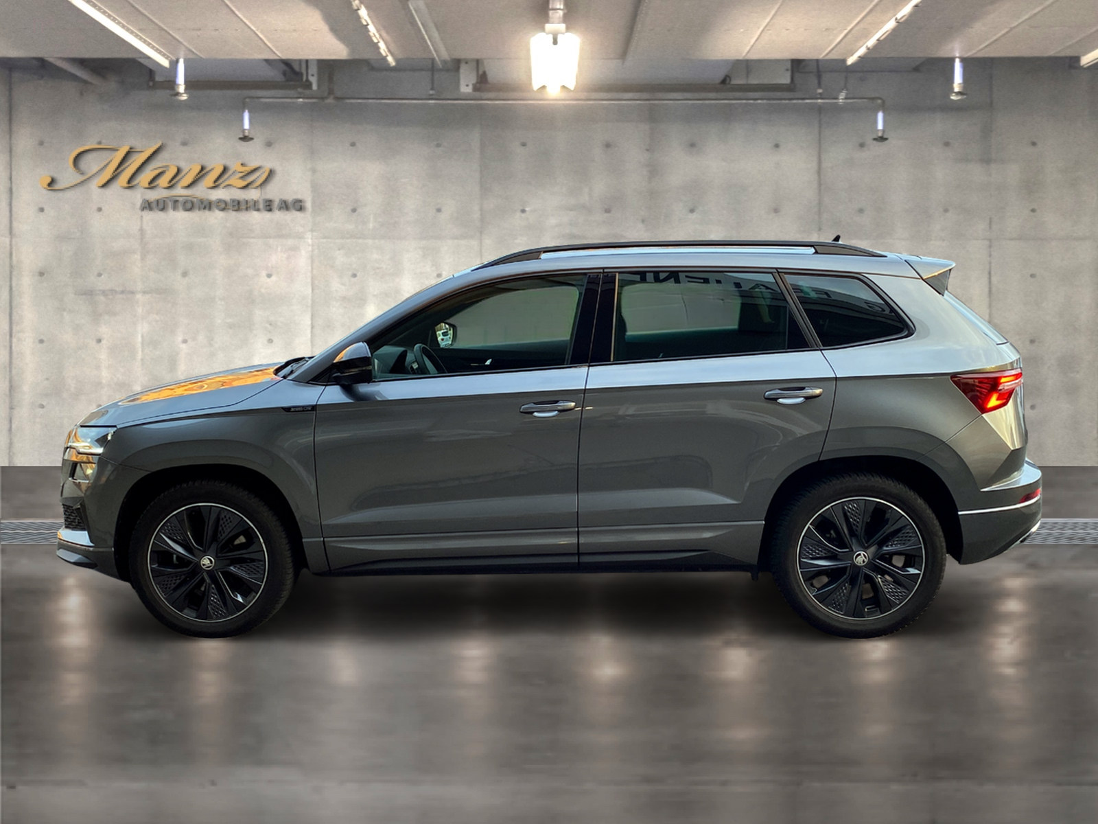 SKODA Karoq 2.0 TSI 190PS SportLine 4x4 DSG Top-Ausstattung **Panoramadach**-image-1