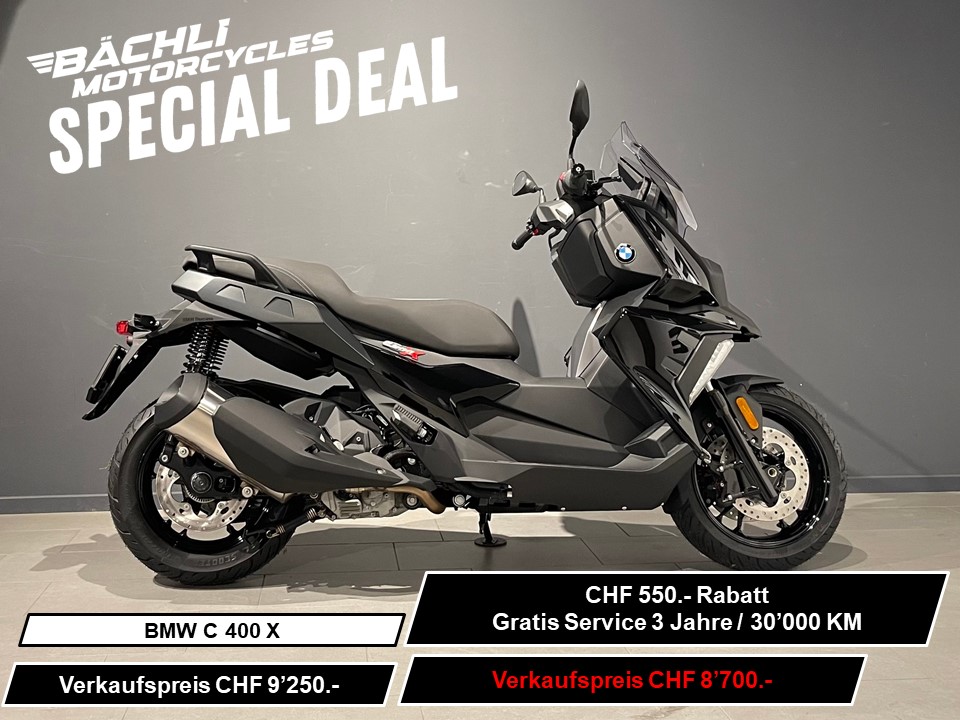 BMW C 400 X ABS GRATIS SERVICE + JUBI DEAL