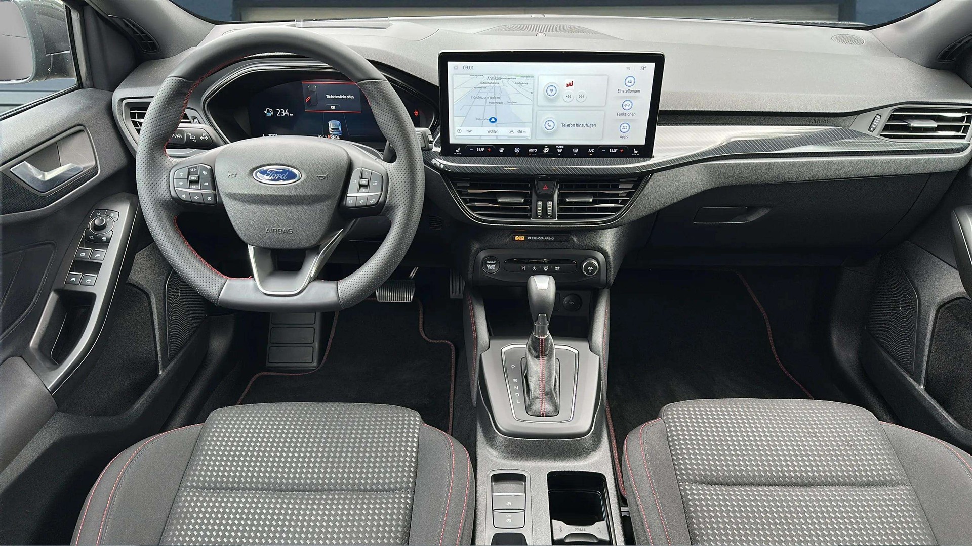 FORD Focus 1.0 MHEV ST-Line Automat 155PS mit AHK und 3 Werksgarantie oder bis 100000km-image-9