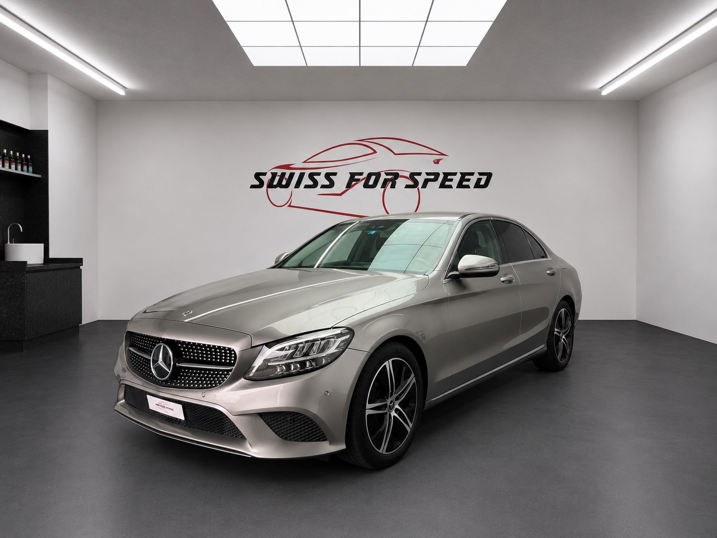 MERCEDES-BENZ C 180, Leasing Ohne Anzahlung 349 Fr-image-1