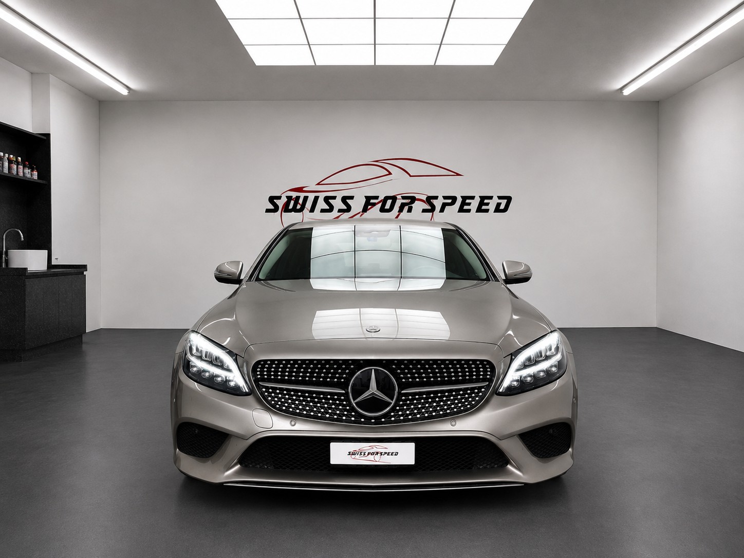 MERCEDES-BENZ C 180, Leasing Ohne Anzahlung 349 Fr-image-0