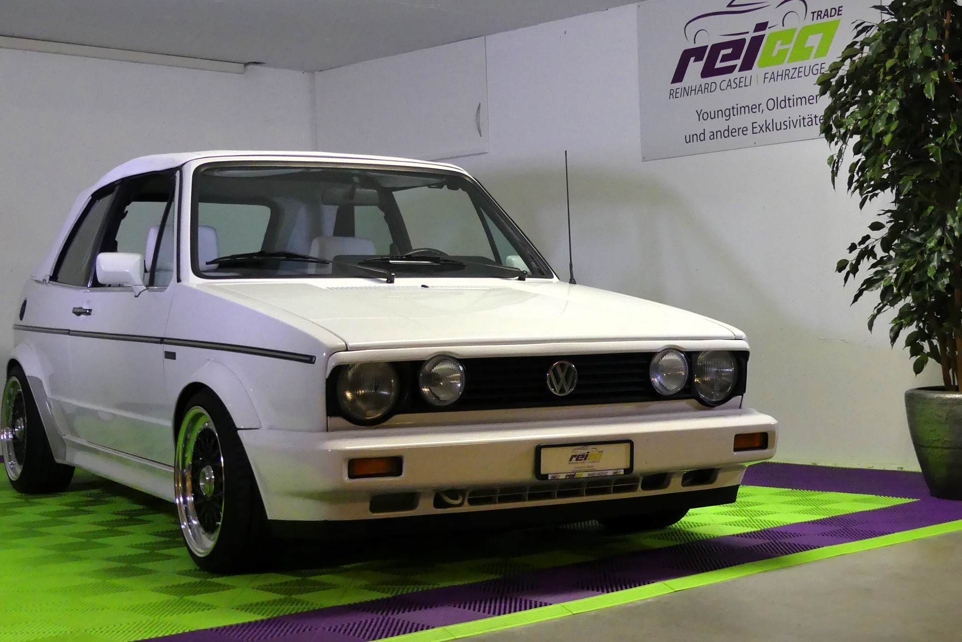 VW Golf Cabriolet 1800 GL Quartett/Special/White-image-1