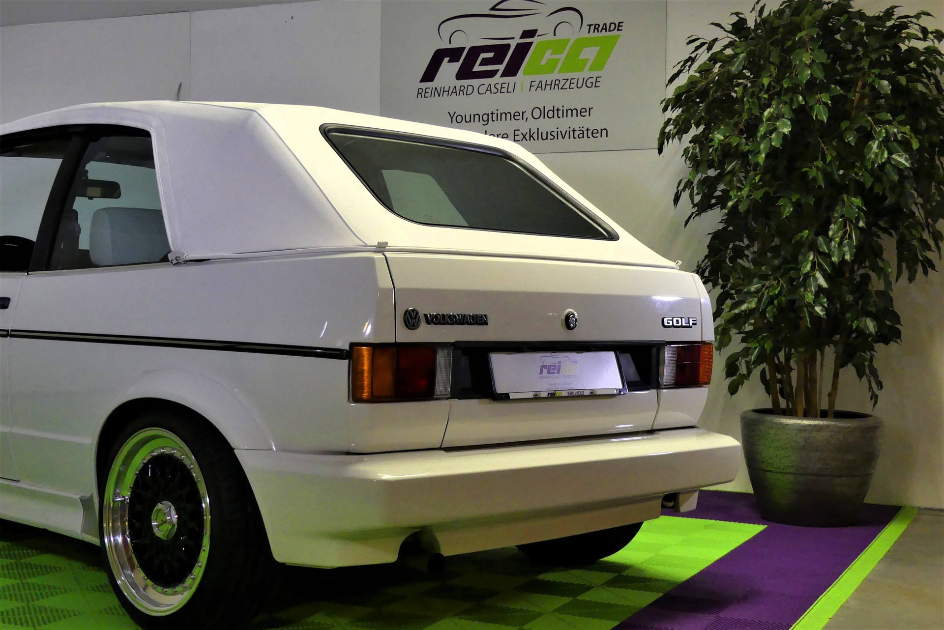 VW Golf Cabriolet 1800 GL Quartett/Special/White-image-4