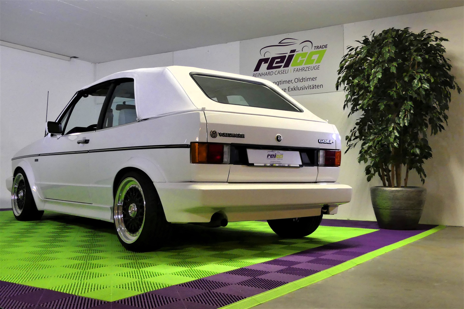 VW Golf Cabriolet 1800 GL Quartett/Special/White-image-9