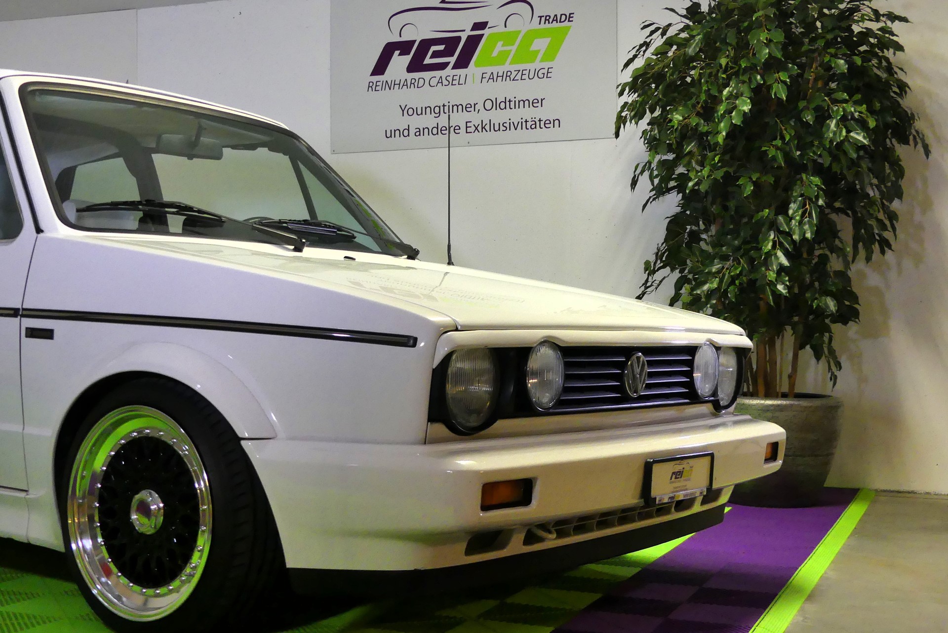 VW Golf Cabriolet 1800 GL Quartett/Special/White-image-2