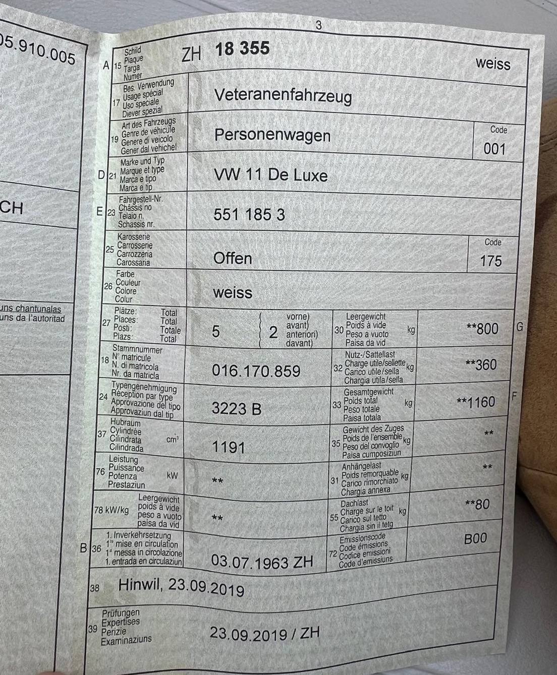 VW 11 De Lux - Veteran-image-9