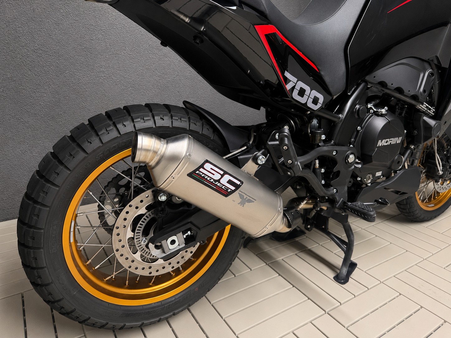 MOTO MORINI X-CAPE 700 - GOLD EDITION - SC Project Auspuff-image-7