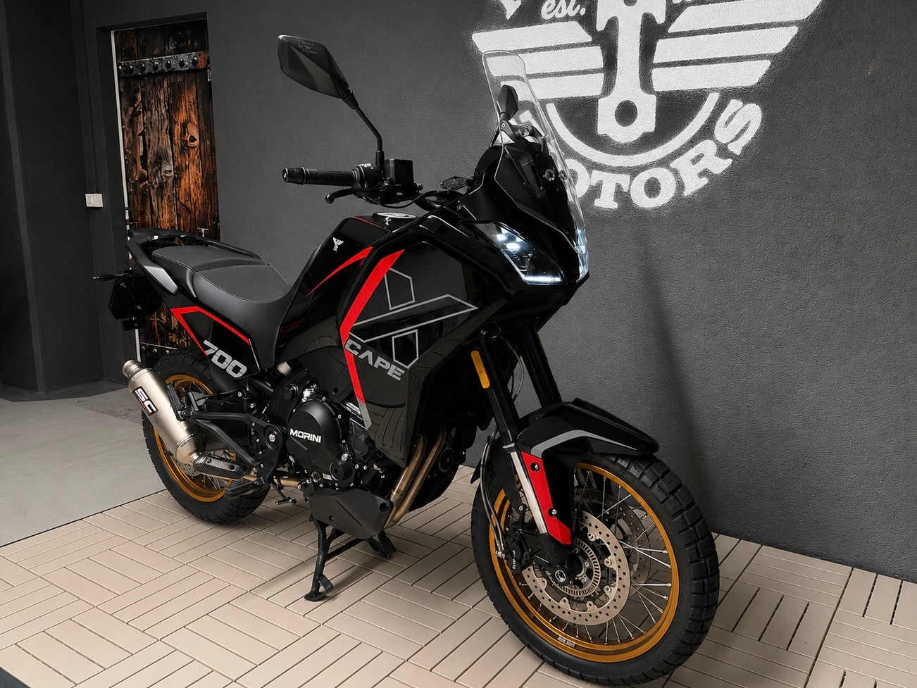 MOTO MORINI X-CAPE 700 - GOLD EDITION - SC Project Auspuff-image-4