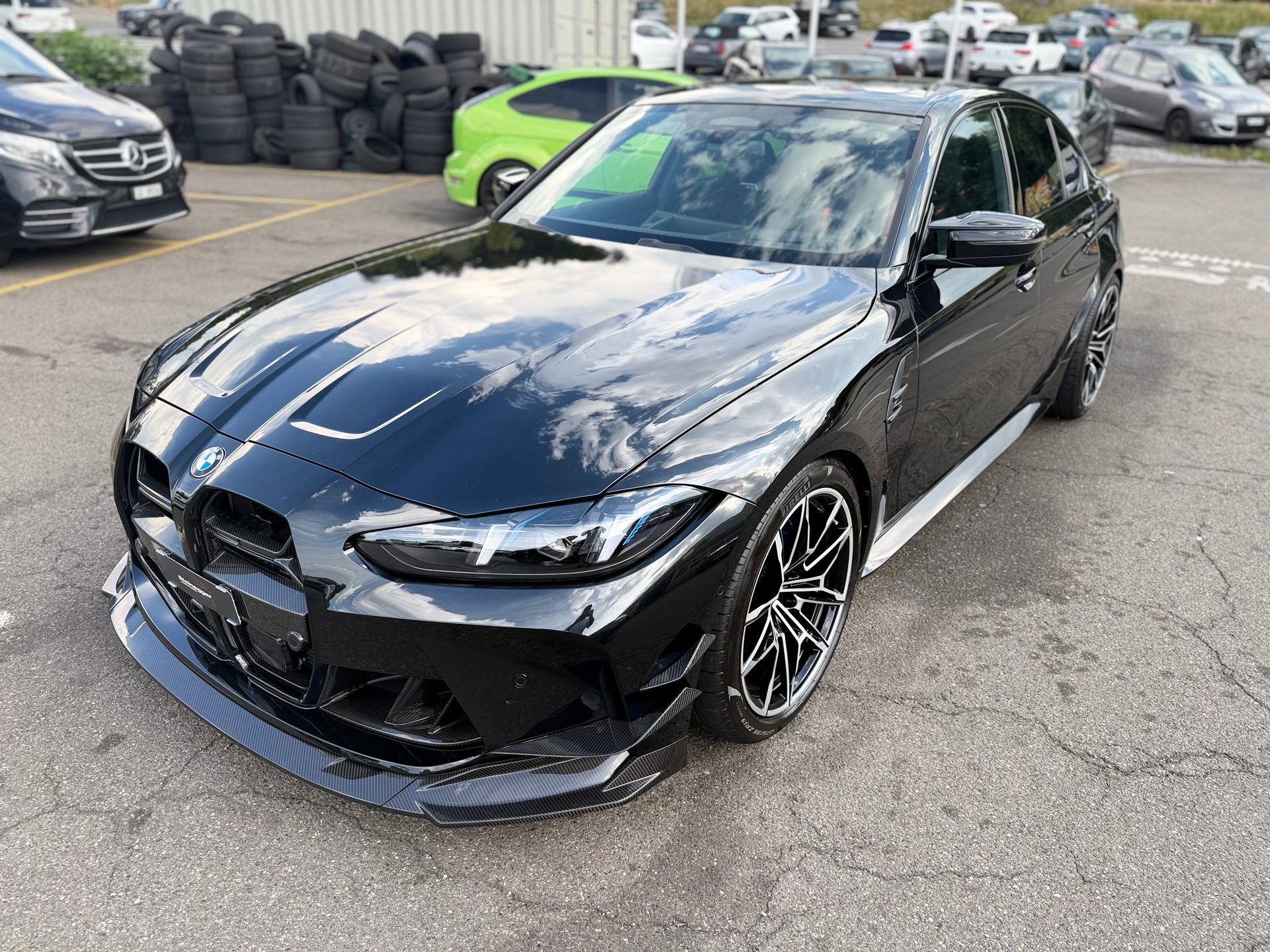 BMW M3 Competition ° Carbon Exterieur + Carbon Aerodynamische Teile °-image-4