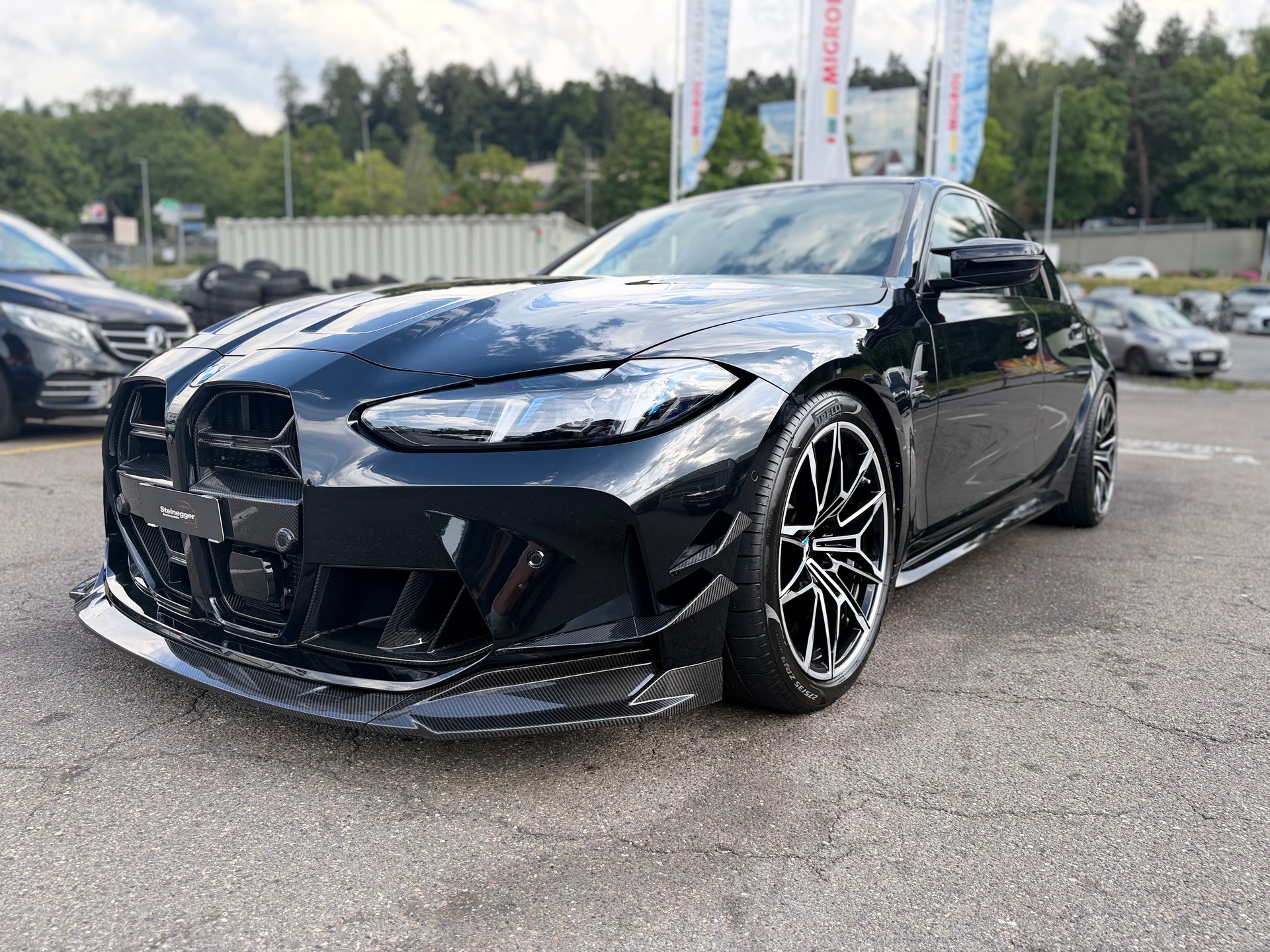 BMW M3 Competition ° Carbon Exterieur + Carbon Aerodynamische Teile °-image-5