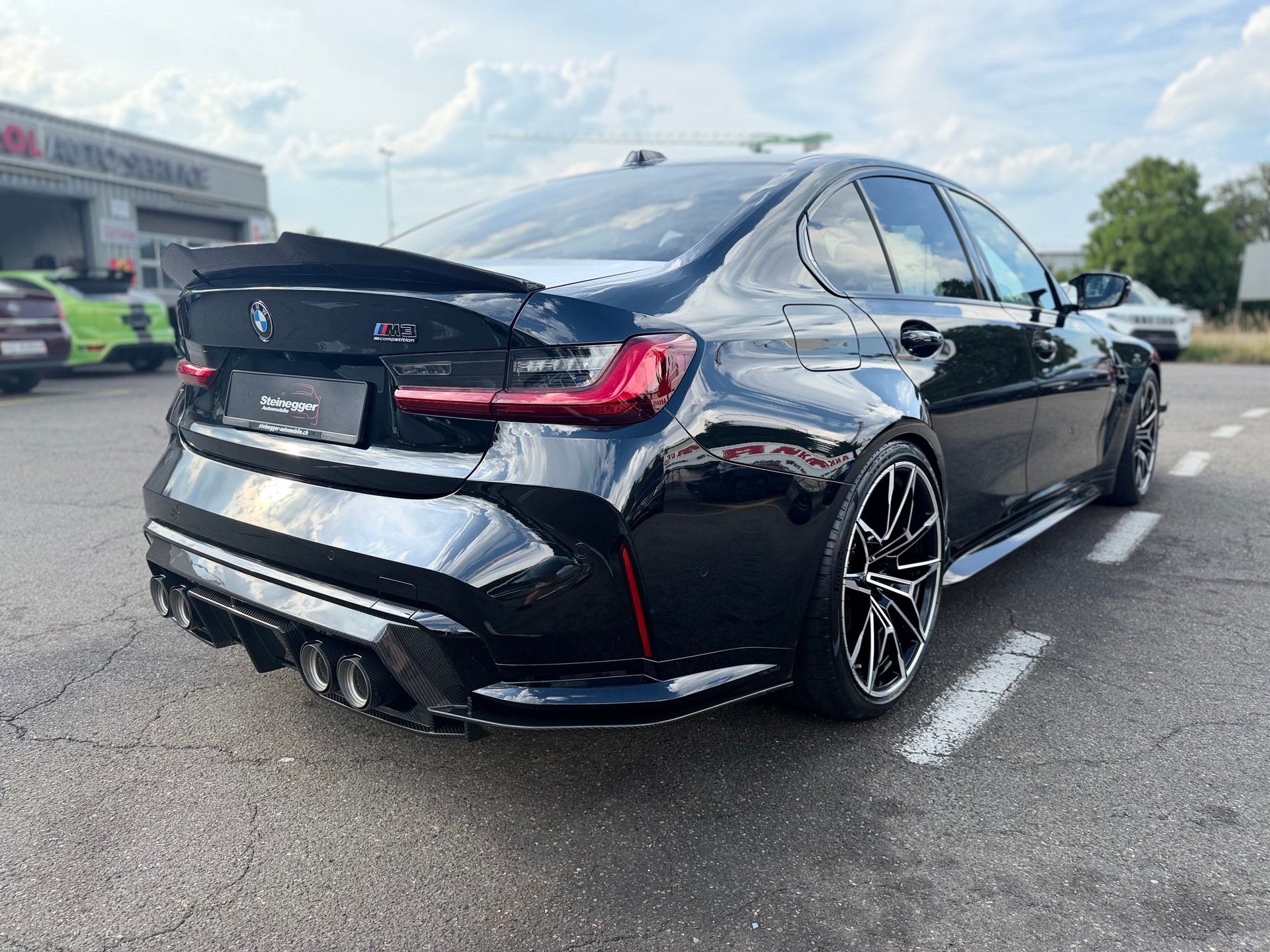 BMW M3 Competition ° Carbon Exterieur + Carbon Aerodynamische Teile °-image-10