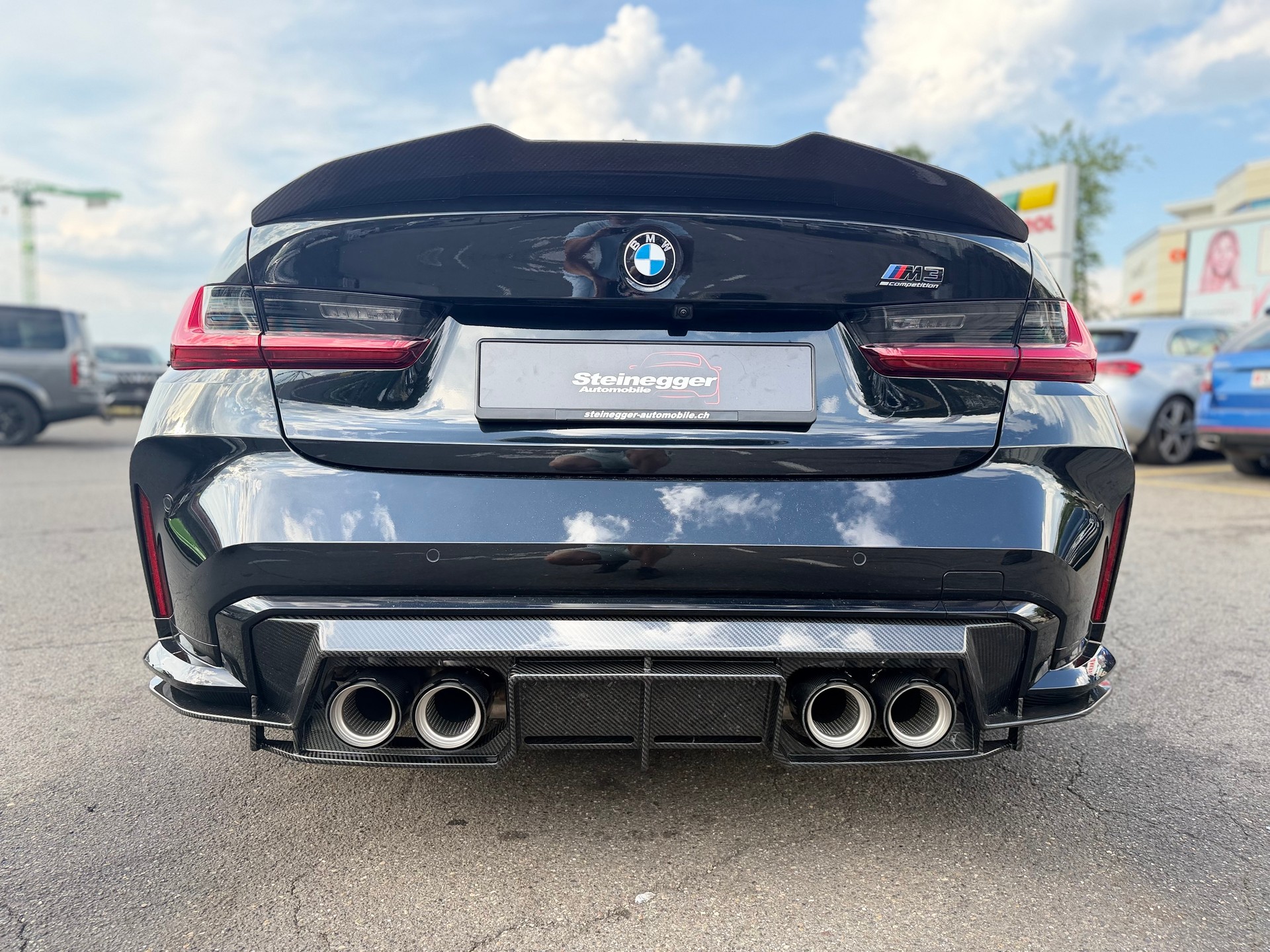 BMW M3 Competition ° Carbon Exterieur + Carbon Aerodynamische Teile °-image-9