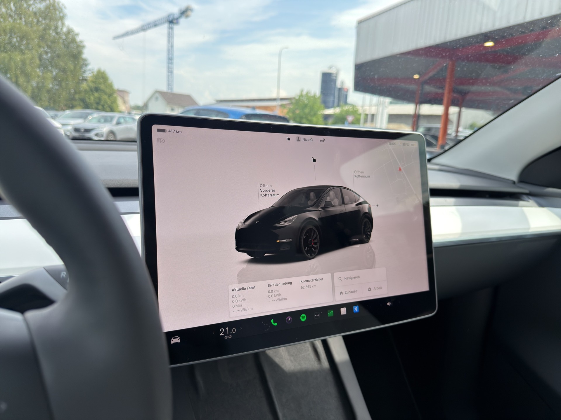 TESLA Model Y Performance D SOC 95.5% Weisses Interieur-image-18