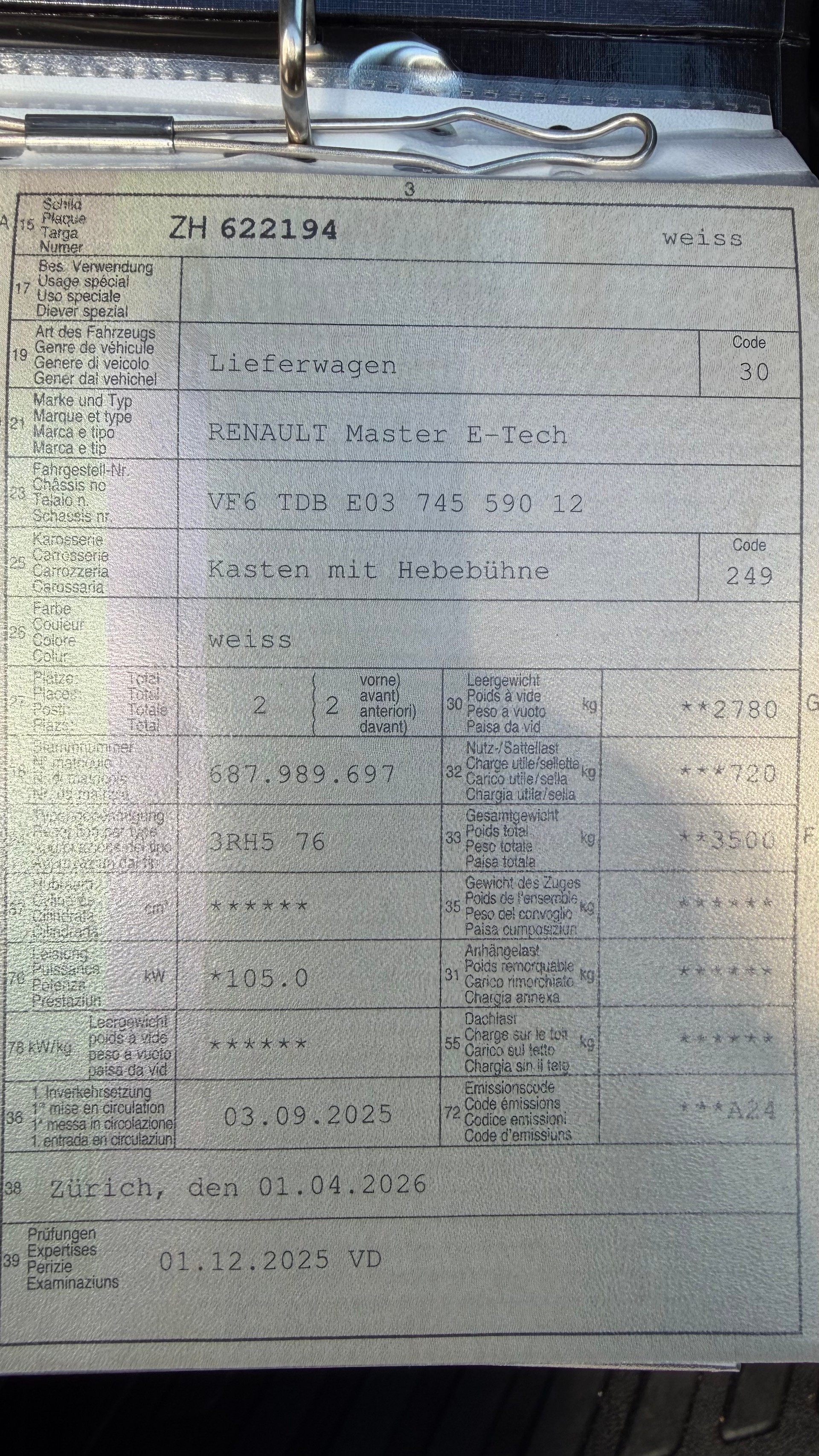 RENAULT E-Tech Master Koffer/Hebebühne-image-7
