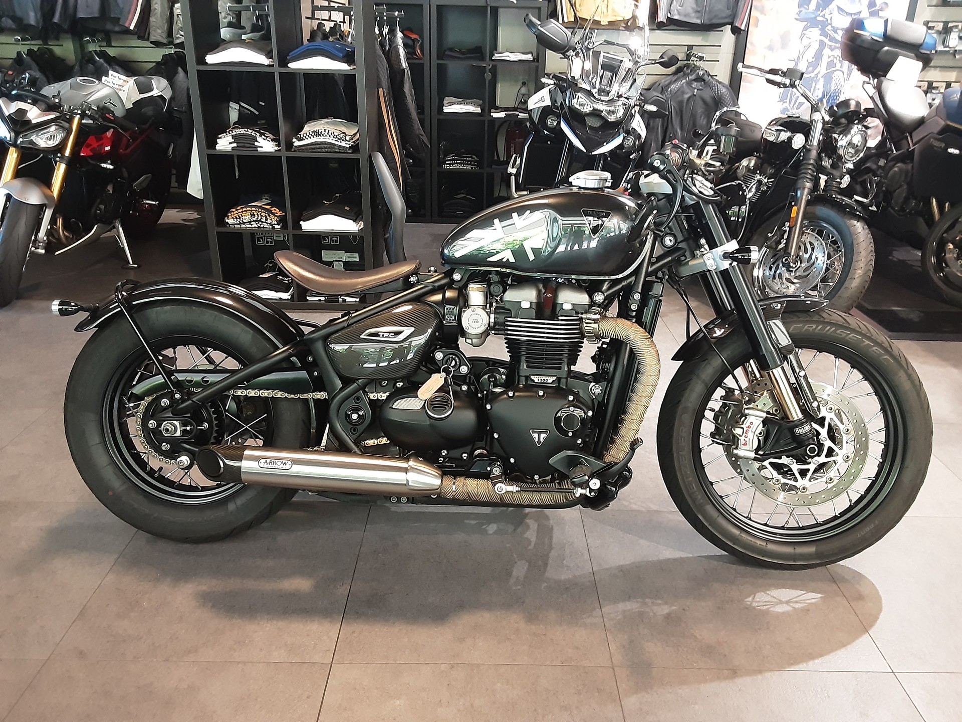 TRIUMPH Bonneville 1200 Bobber TFC N. 202