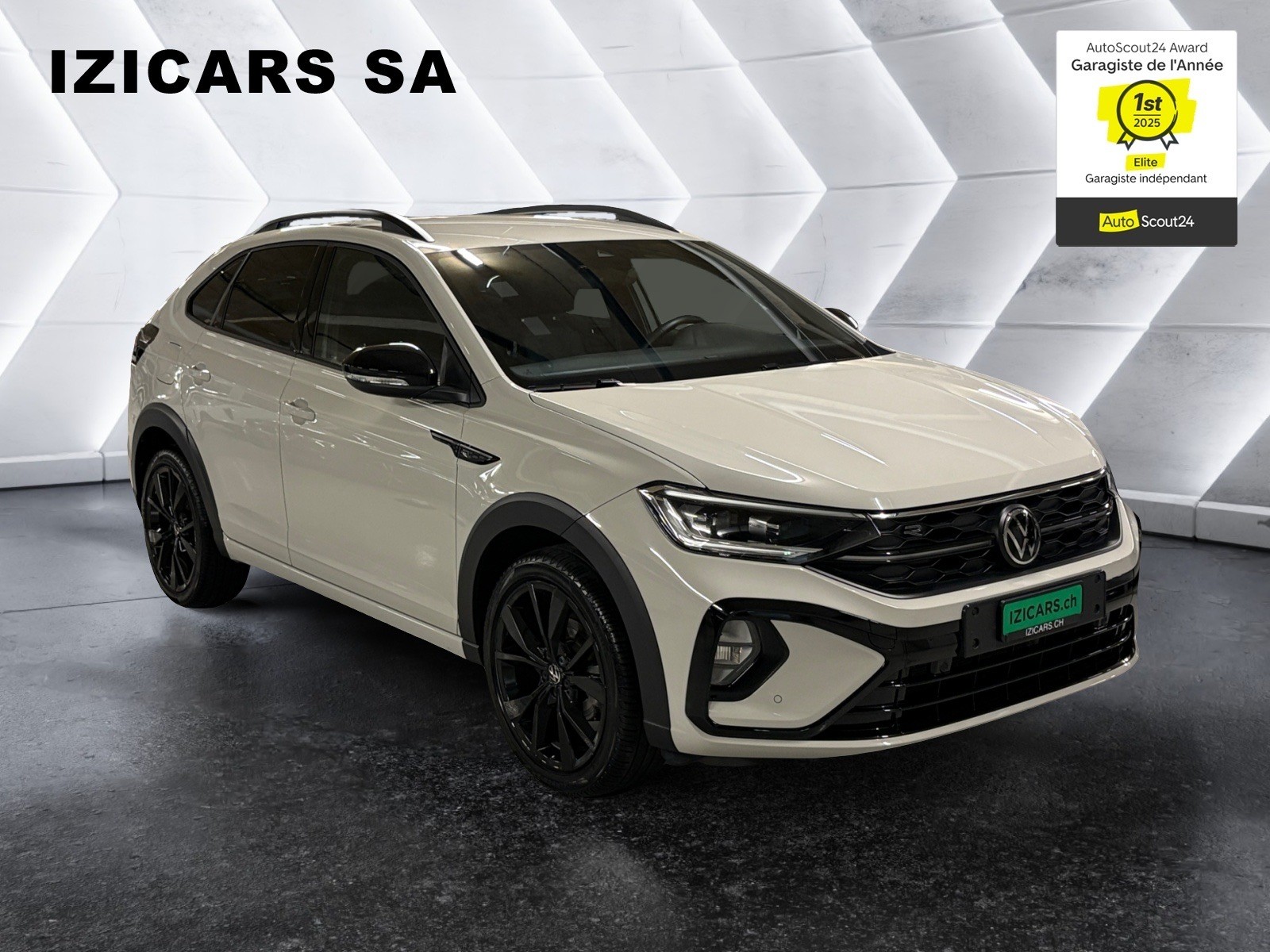 VW Taigo 1.5 TSI R-Line DSG / Caméra de recul / Gris Ascot-image-3
