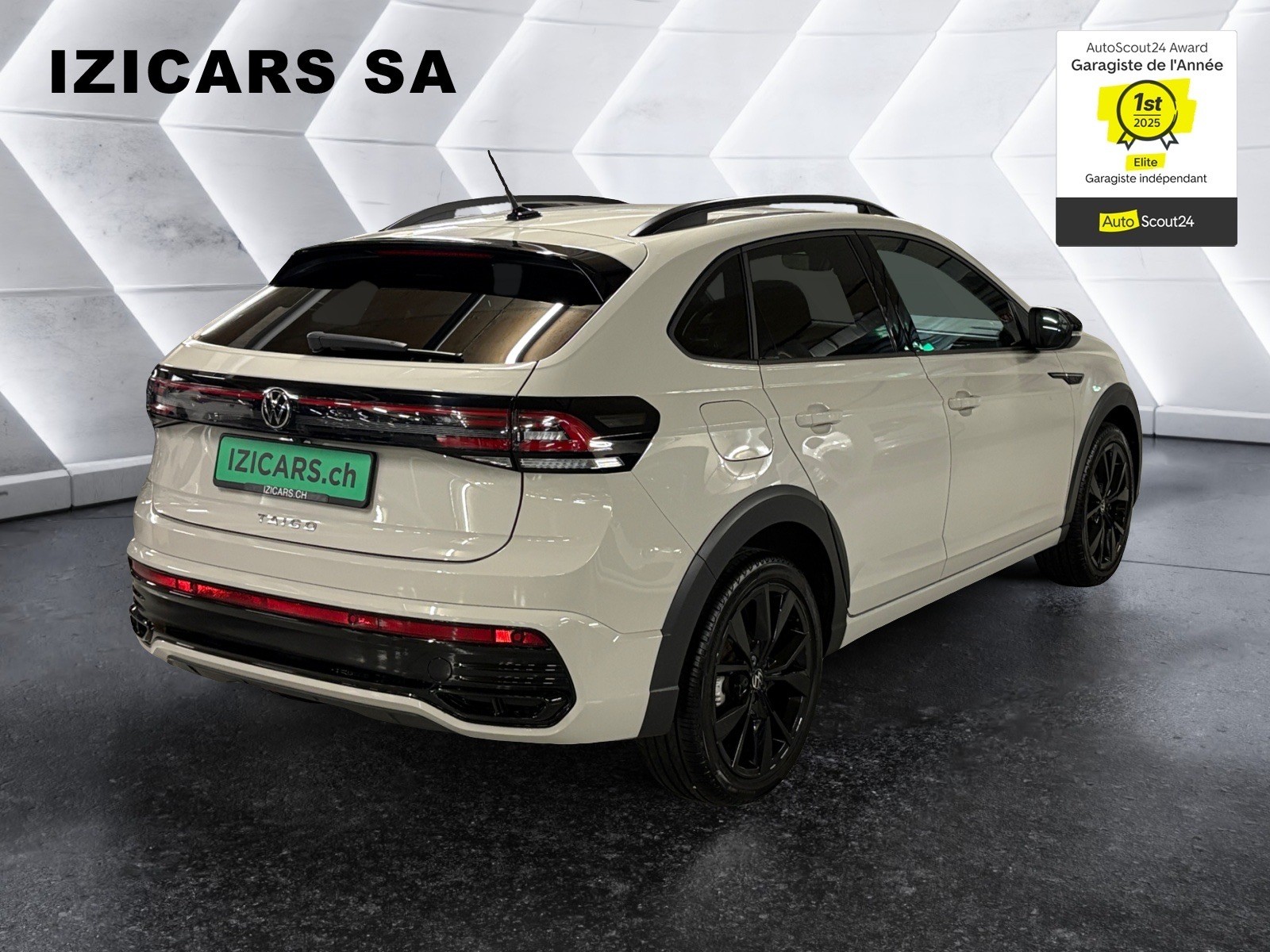 VW Taigo 1.5 TSI R-Line DSG / Caméra de recul / Gris Ascot-image-6