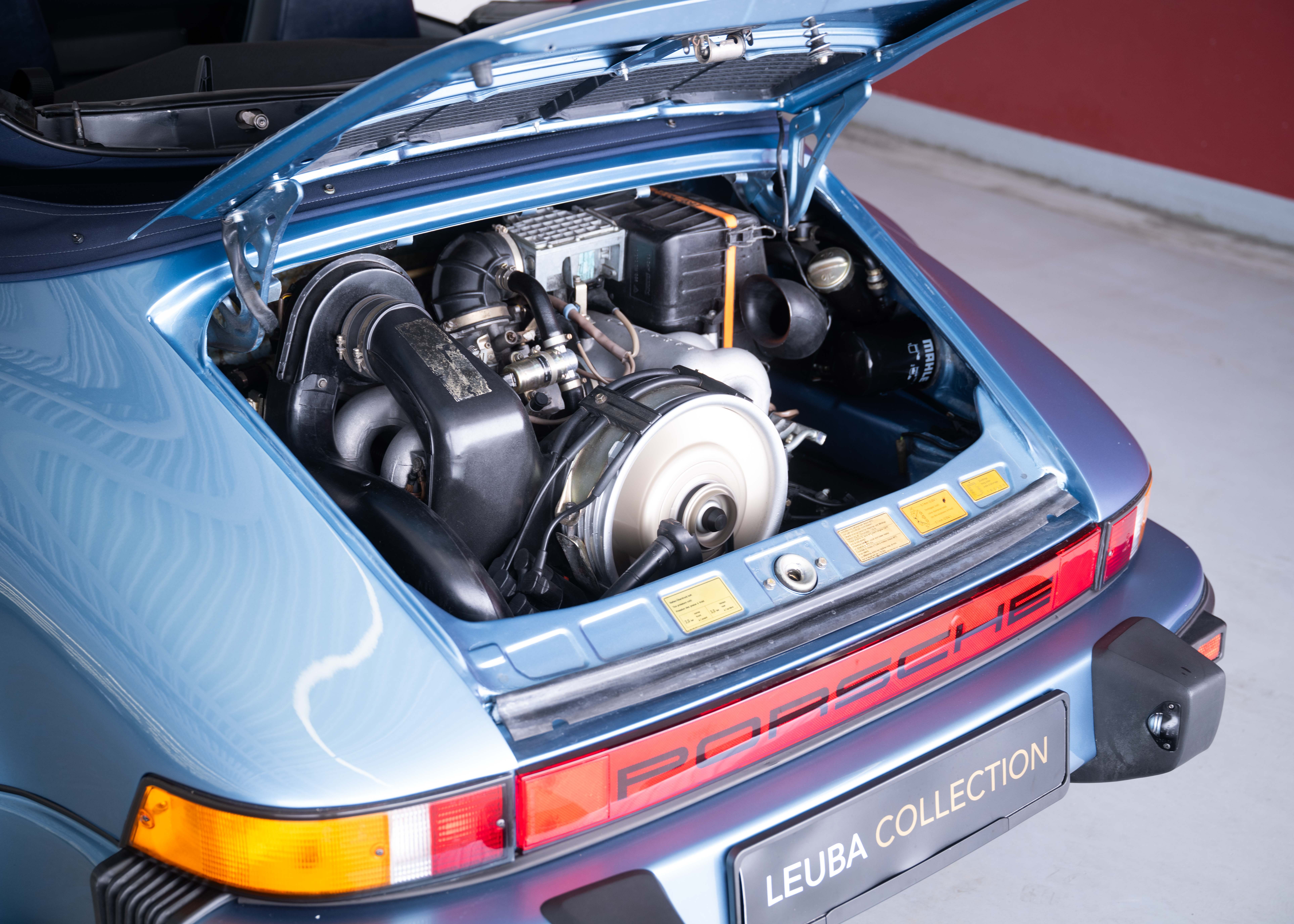 Image PORSCHE 911 911 Carrera 3.2 Cabrio Turbo Look (100% original, certified low mileage, L999 paint, restored, fully documented)