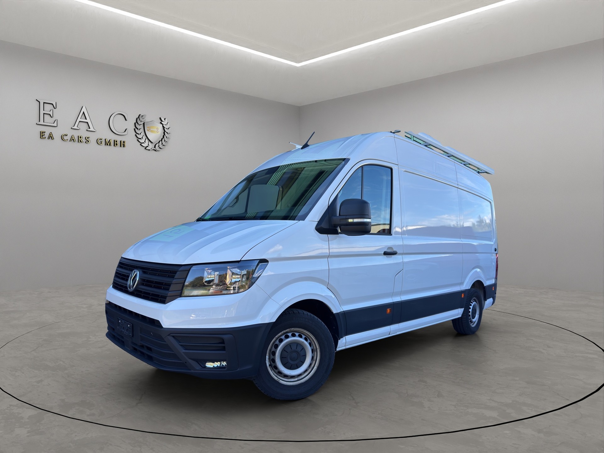 VW Crafter 35 2.0 TDI Entry L3 **3Sitzer**Dachträger**Anhängerkupplung**Mit Werkstatt-Einrichtung**-image-0