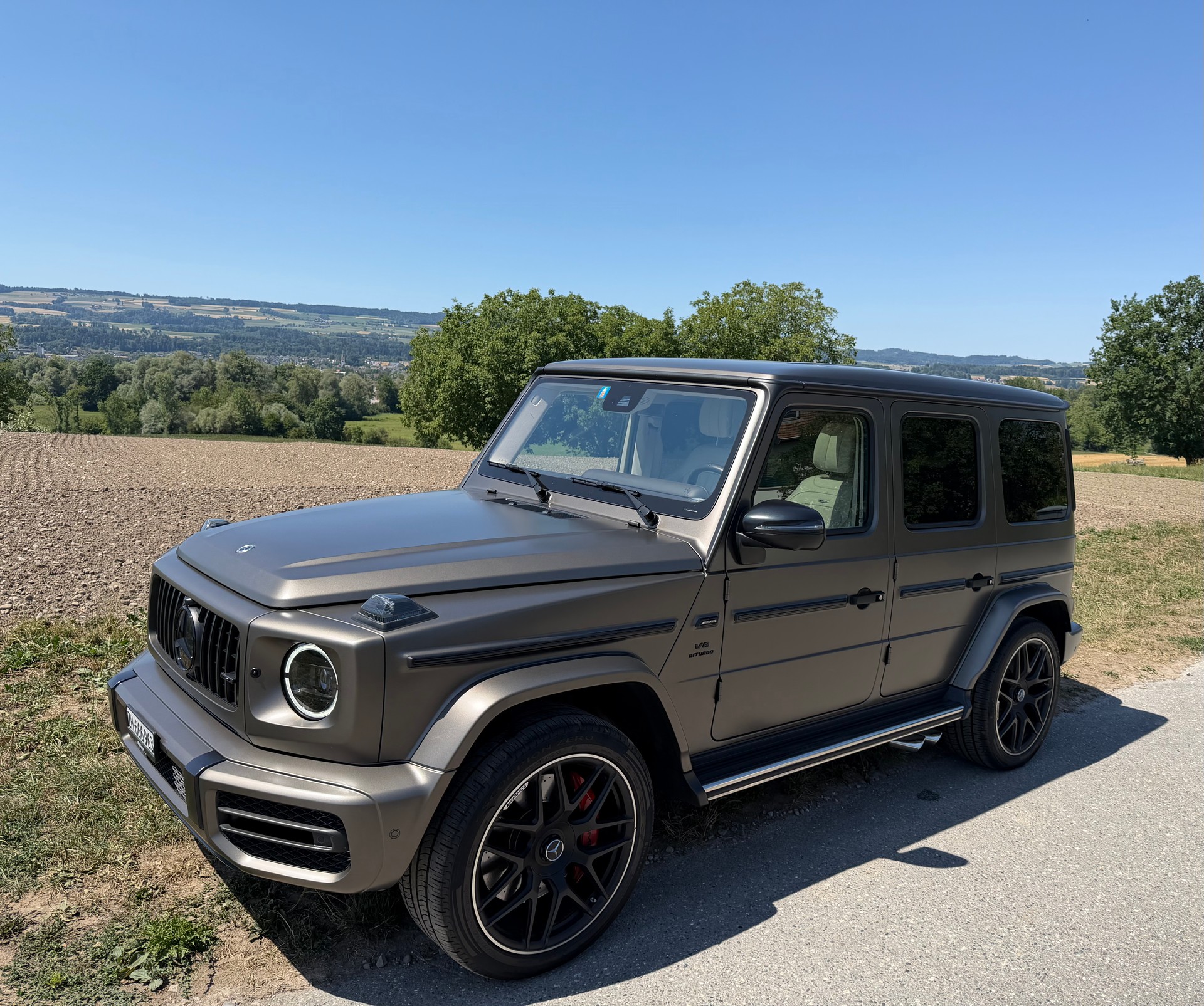 MERCEDES-BENZ G63 Monza Grey Magno | Night Paket II | CH-Fahrzeug | Garantie | 10 Jahre Service-image-0
