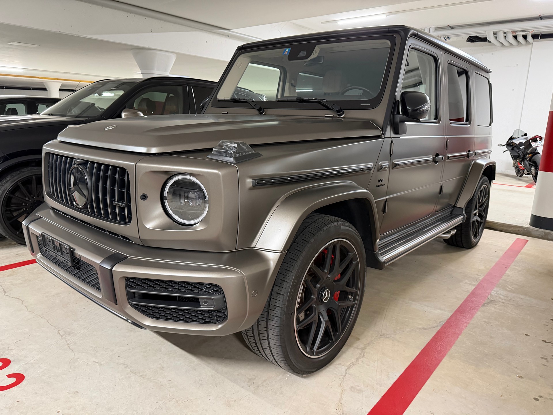 MERCEDES-BENZ G63 Monza Grey Magno | Night Paket II | CH-Fahrzeug | Garantie | 10 Jahre Service