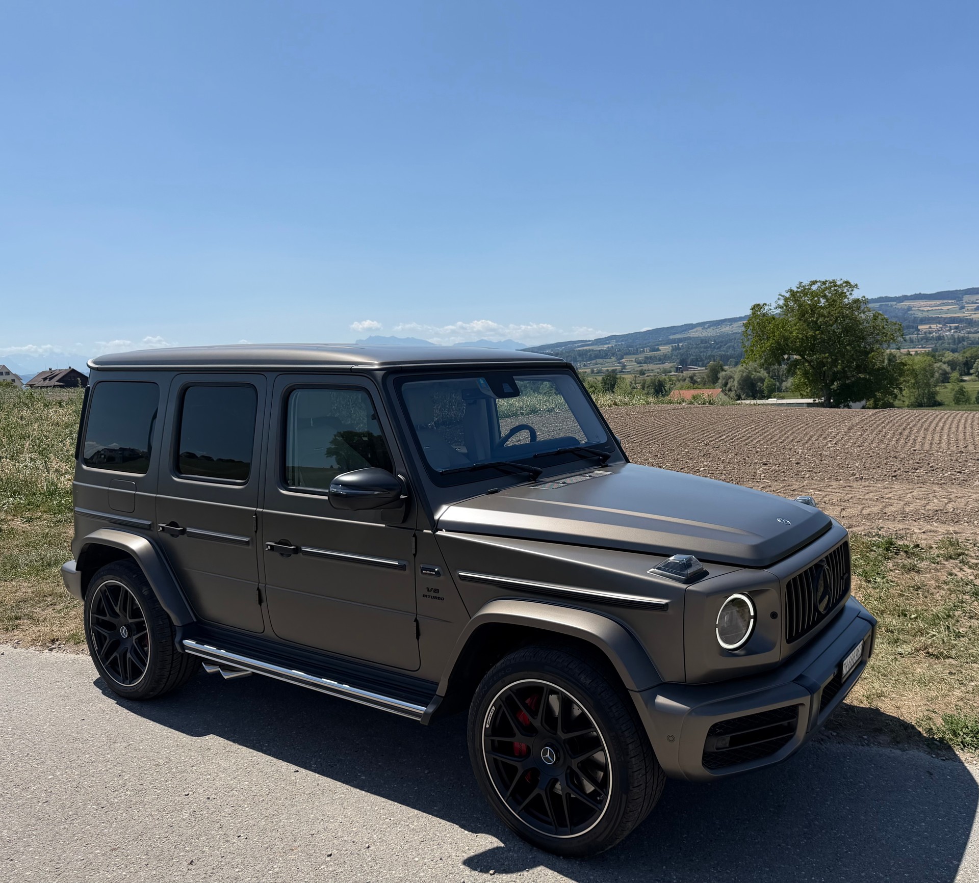 MERCEDES-BENZ G63 Monza Grey Magno | Night Paket II | CH-Fahrzeug | Garantie | 10 Jahre Service
