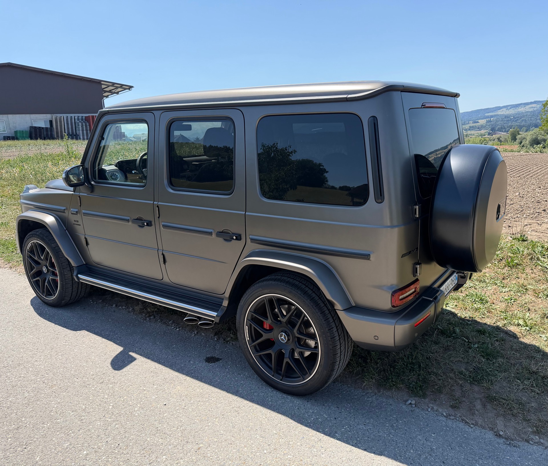 MERCEDES-BENZ G63 Monza Grey Magno | Night Paket II | CH-Fahrzeug | Garantie | 10 Jahre Service-image-5