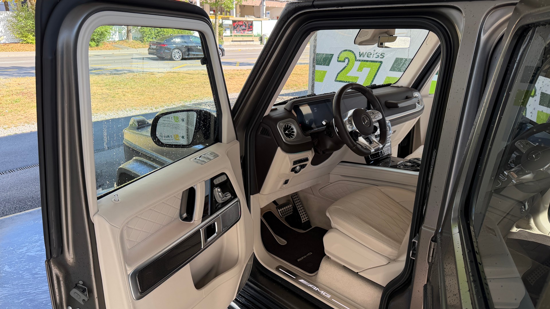 MERCEDES-BENZ G63 |Leasing möglich | CH-Fahrzeug | MB Garantie | 10 Jahre Service Paket | Designo | Monza Grey Magno | Voll-image-7