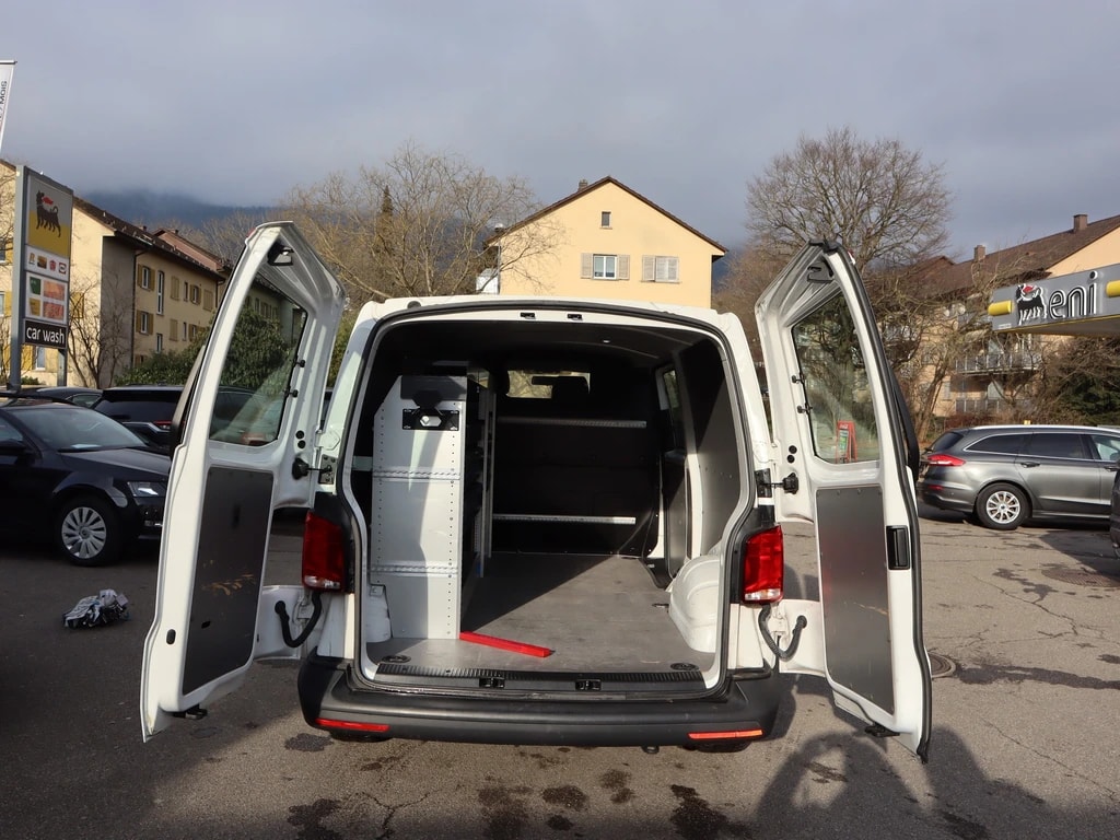 VW T6.1 2.0 TDI ** Lange Version 3400 mit Werkstatt Einrichtung **3-Plätzer ** Klima ** Nutzlast 1143 ** Tempomat **-image-6