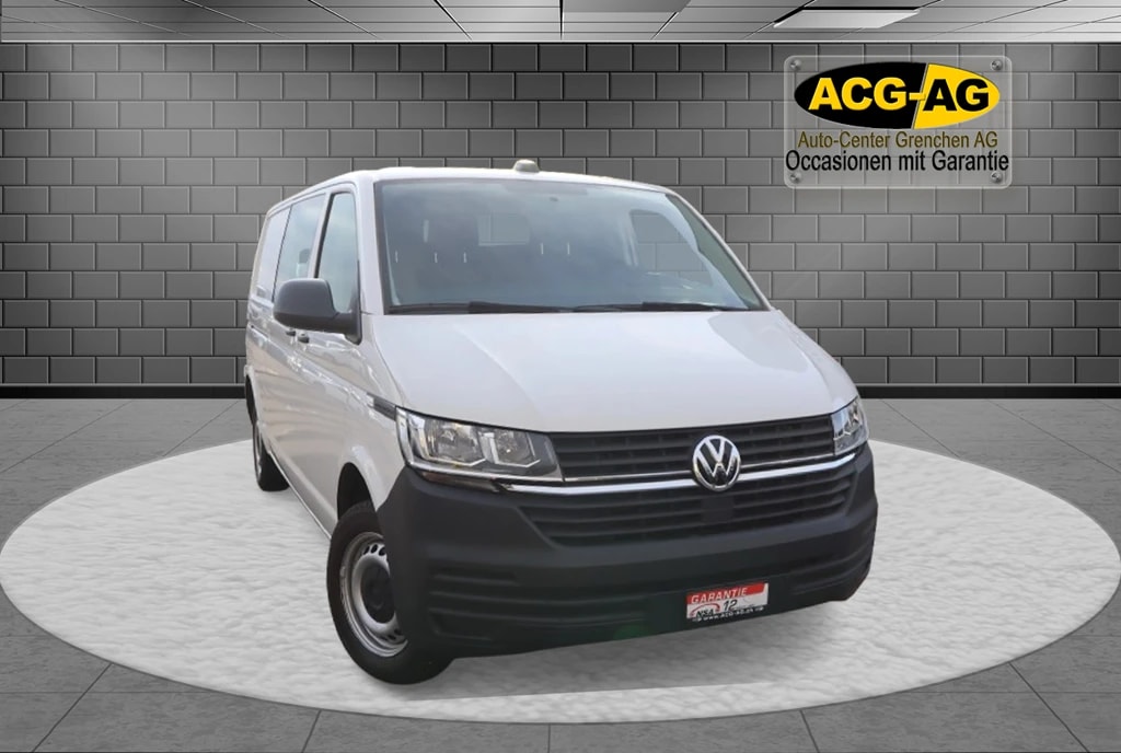VW T6.1 2.0 TDI ** Lange Version 3400 mit Werkstatt Einrichtung **3-Plätzer ** Klima ** Nutzlast 1143 ** Tempomat **-image-0